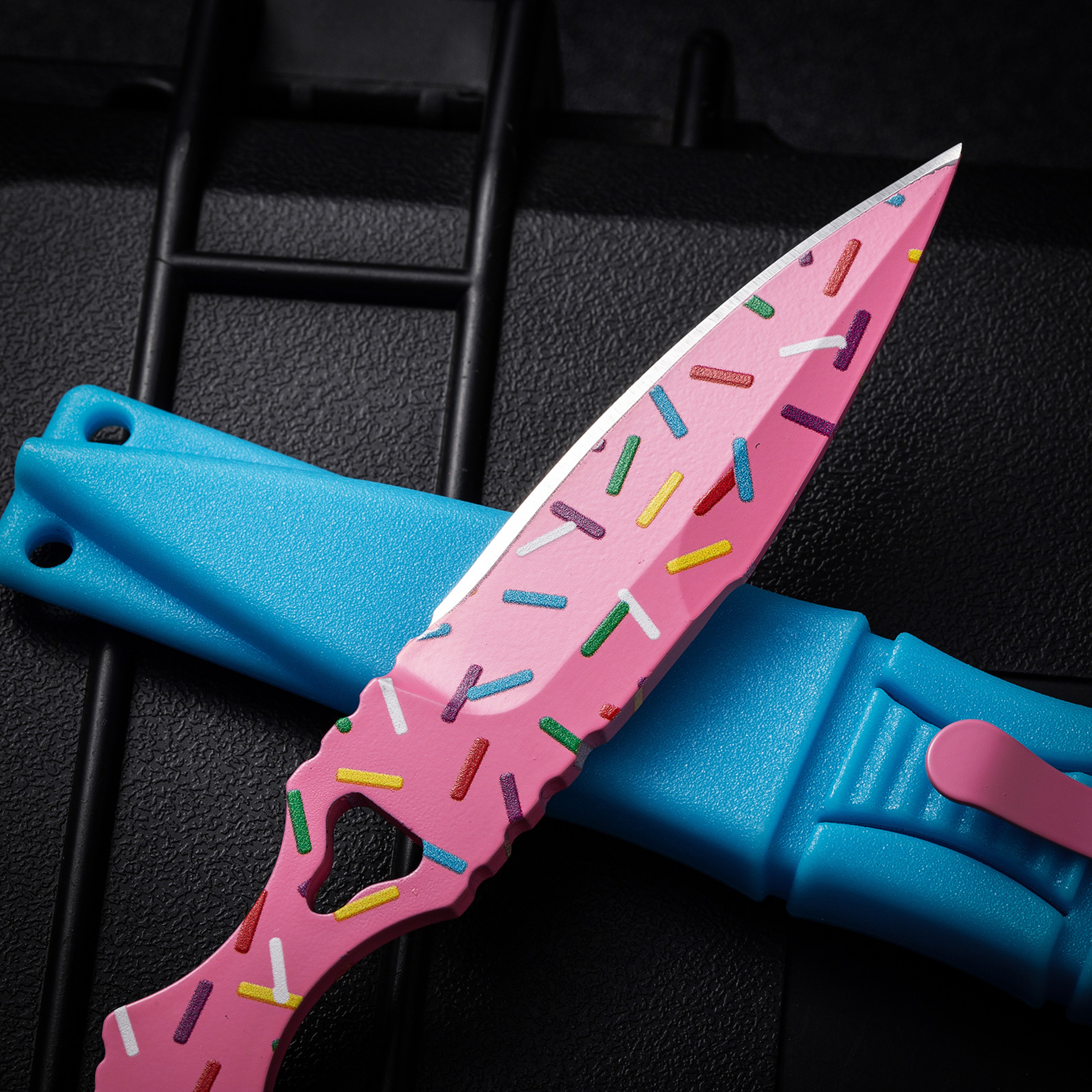 Portable Butterfly Knife Compact Small Straight Knife for Outdoor Adventures – view 3