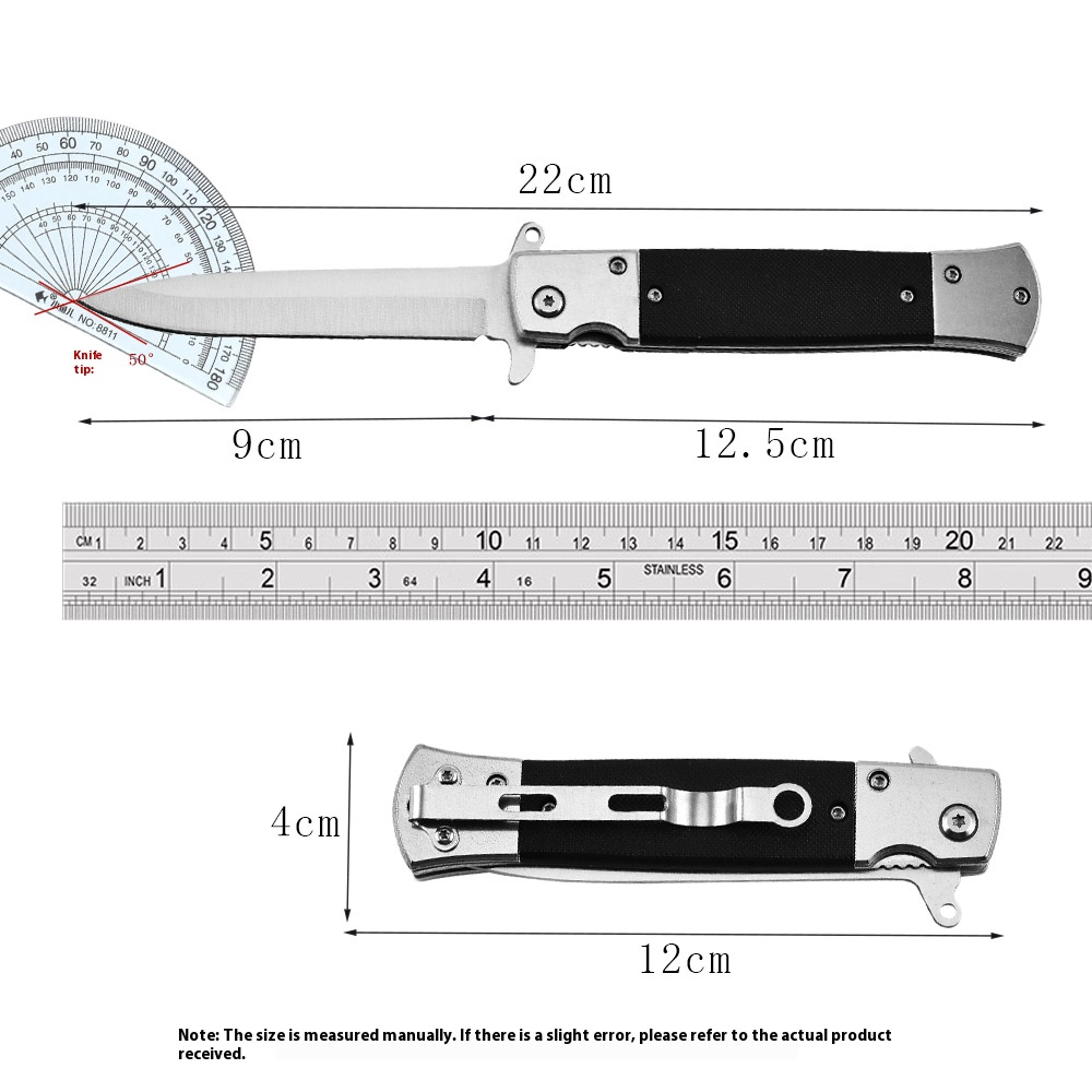 Premium Outdoor Folding Knife Sharp Survival & Camping Knife – view 7