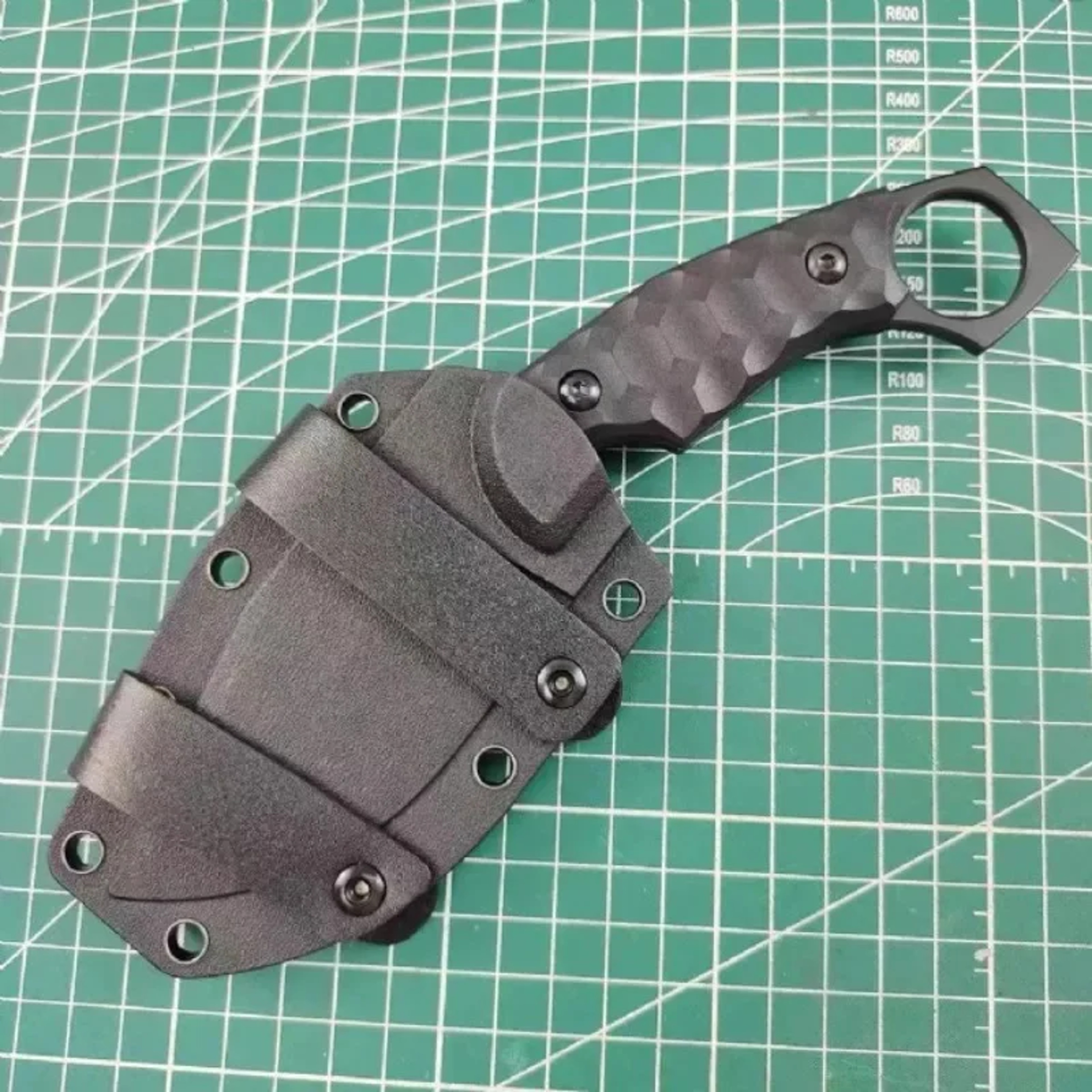 Tactical NioLox Steel Fixed Blade Knife with Glass Fiber Handle Outdoor Camping Knife – view 5
