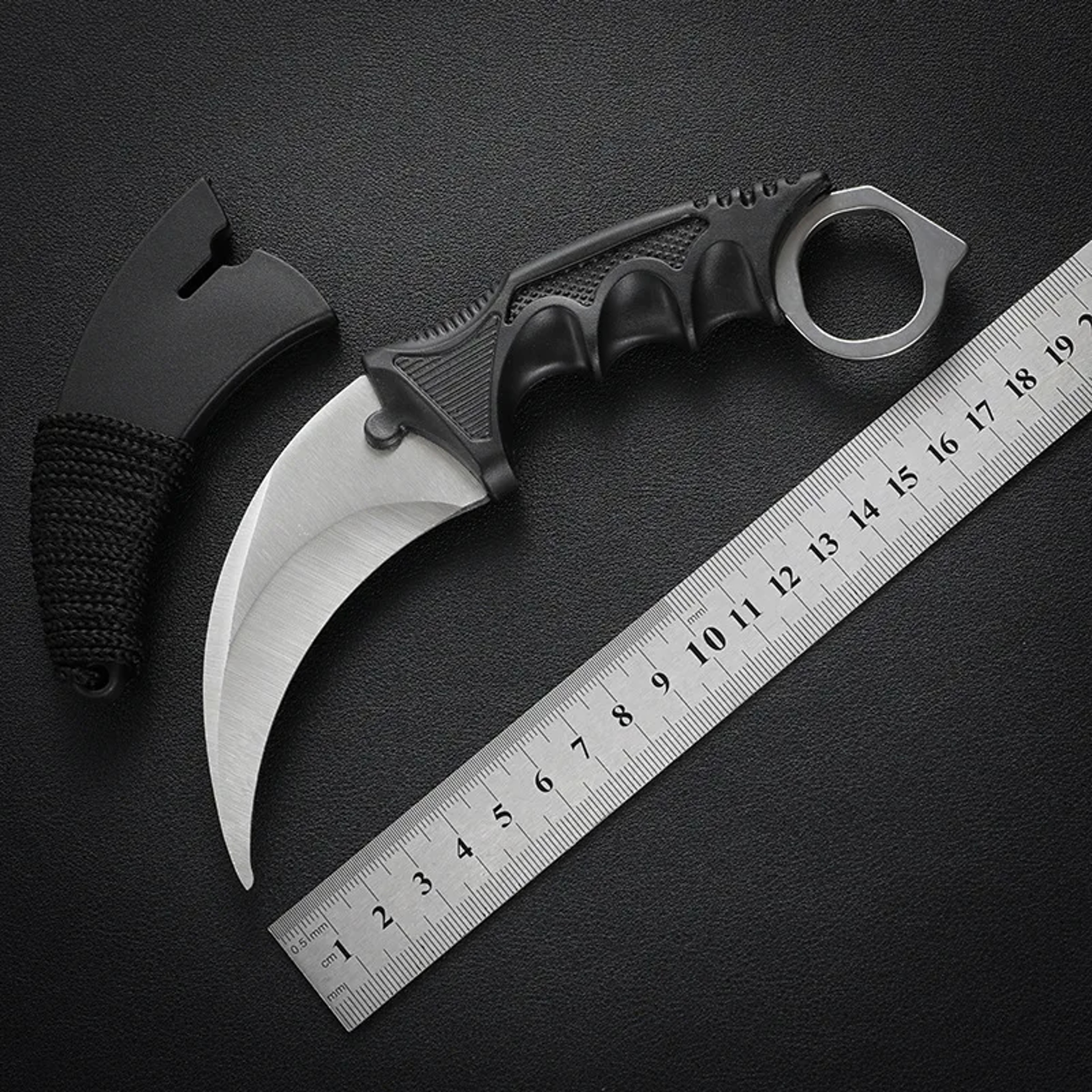 Tactical Fixed Blade Knife For Camping  Outdoor Survival 16