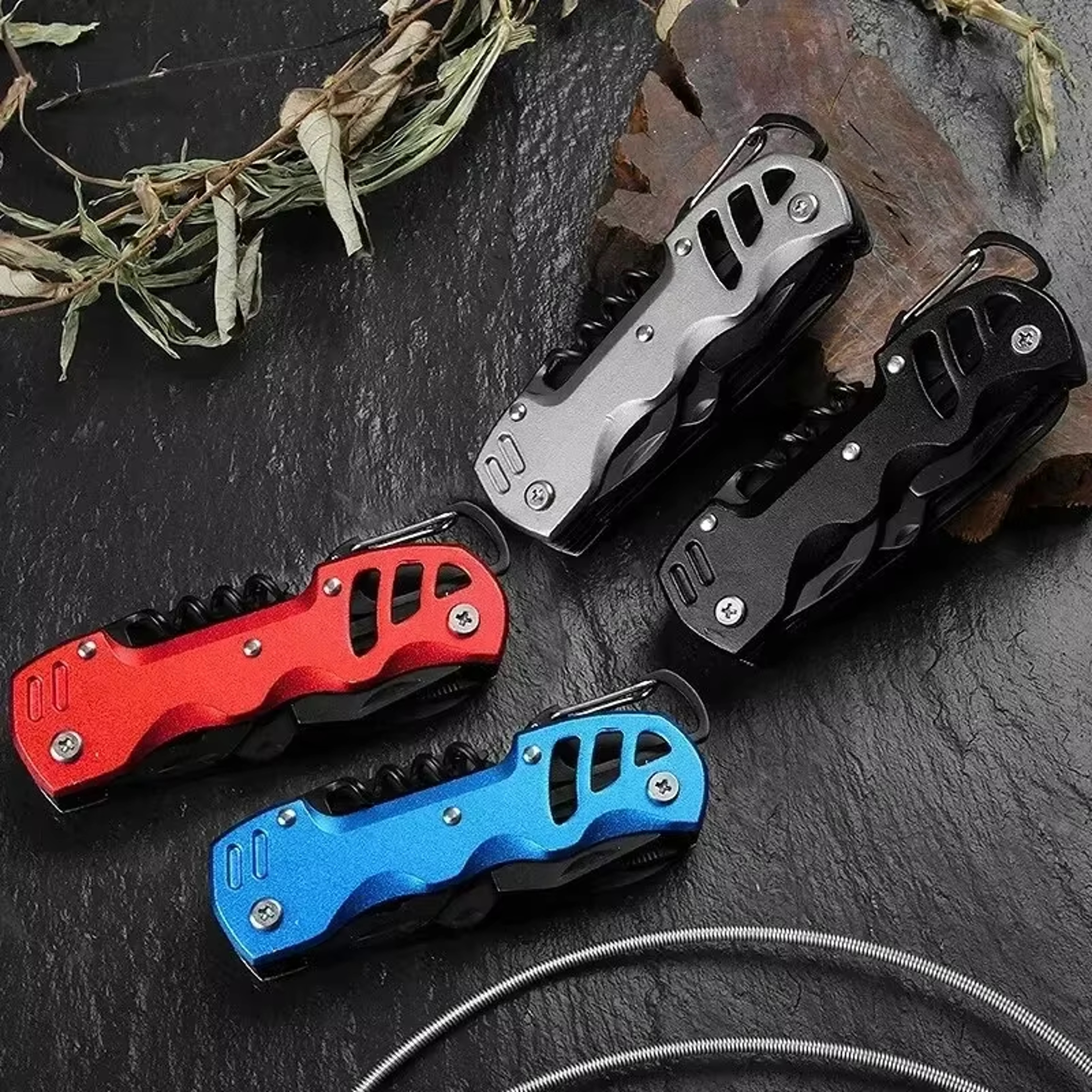 Ultimate Survival Folding Pocket Knife Stainless Steel Multi Tool For Camping  Outdoors 2