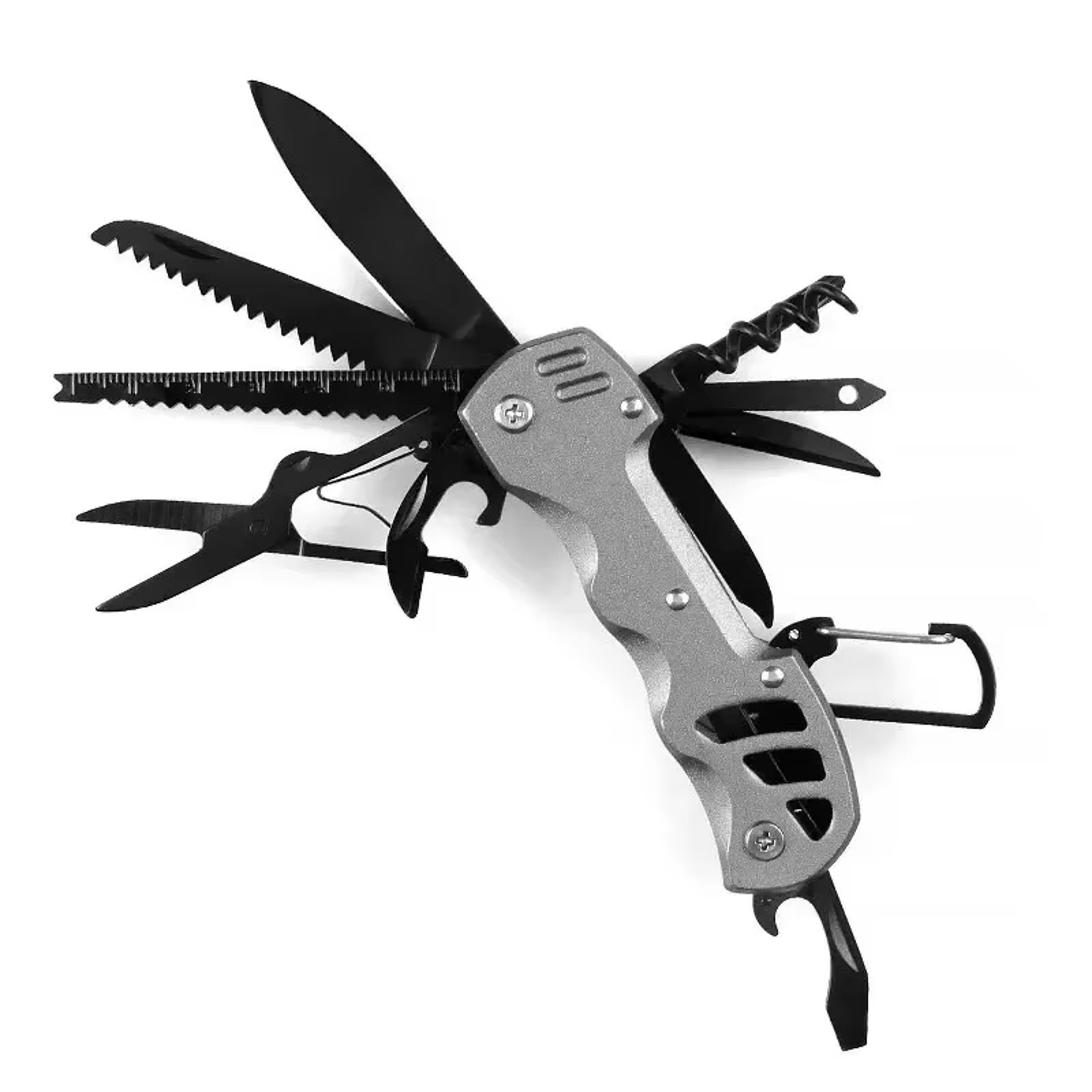 Ultimate Survival Folding Pocket Knife Stainless Steel Multi Tool For Camping  Outdoors 0