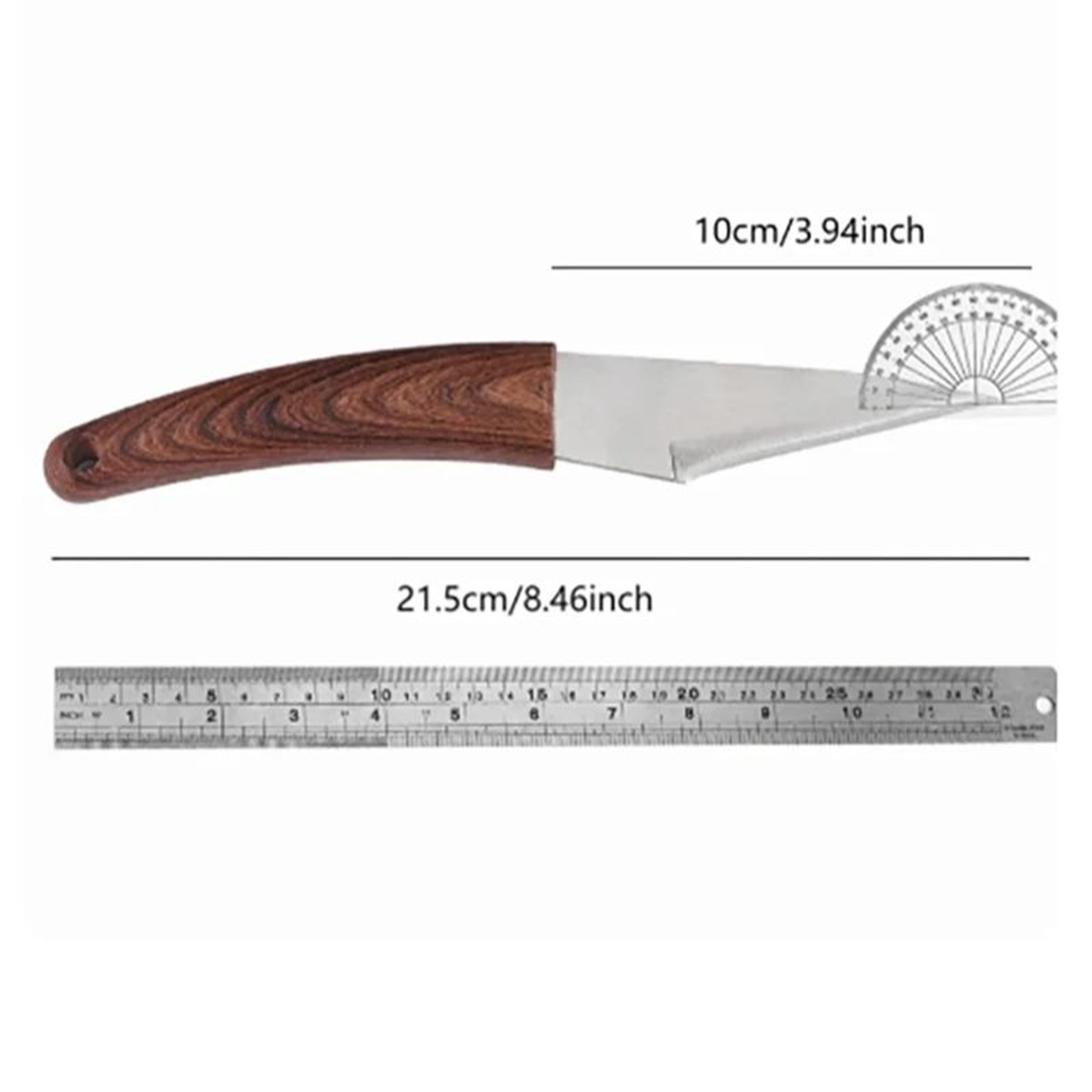 Premium Wooden Handle Grafting Knife Garden Hand Tool for Precise Pruning & Plant Propagation – view 6