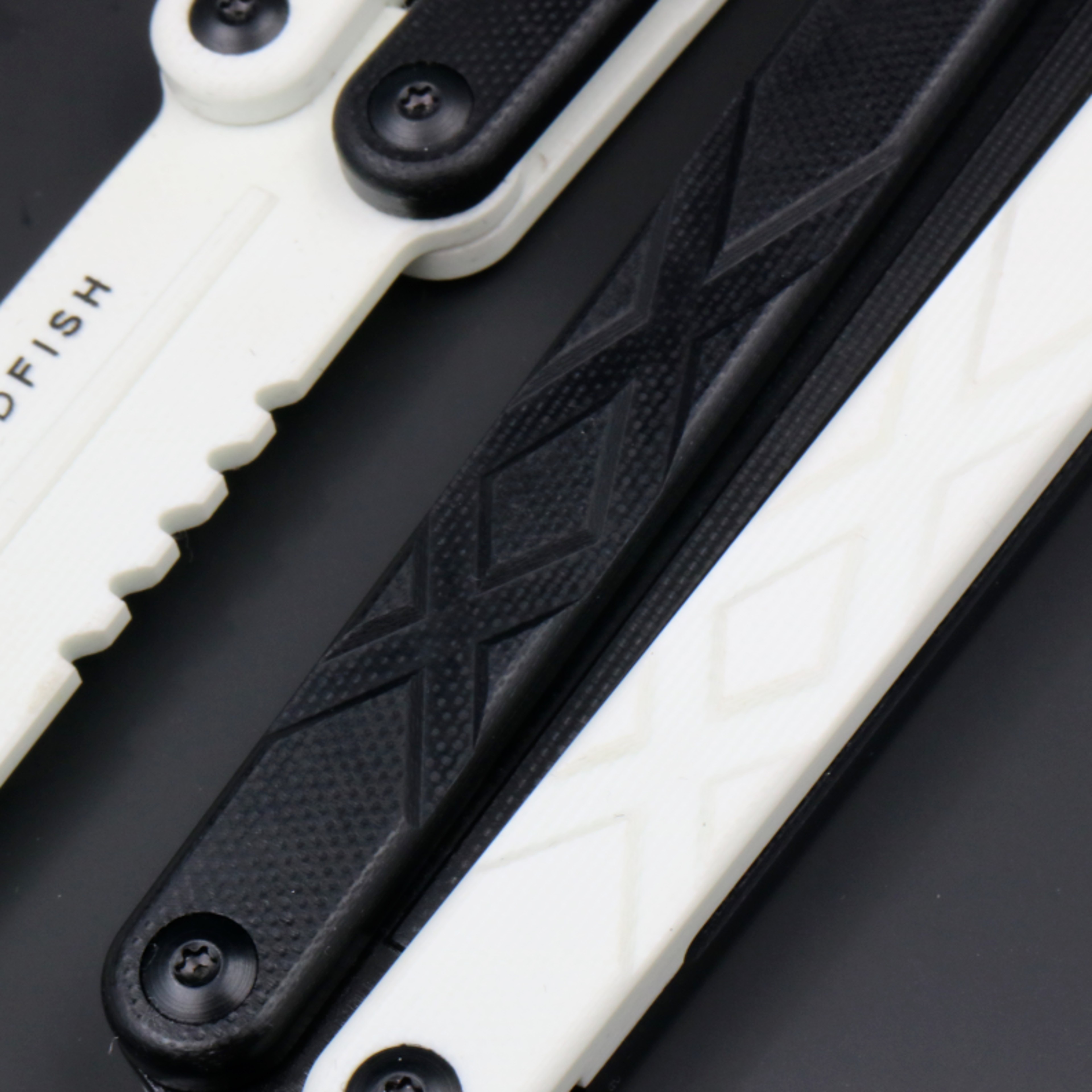 SwordFish Balisong Trainer Butterfly Knife Trainer with Bushings System – view 3