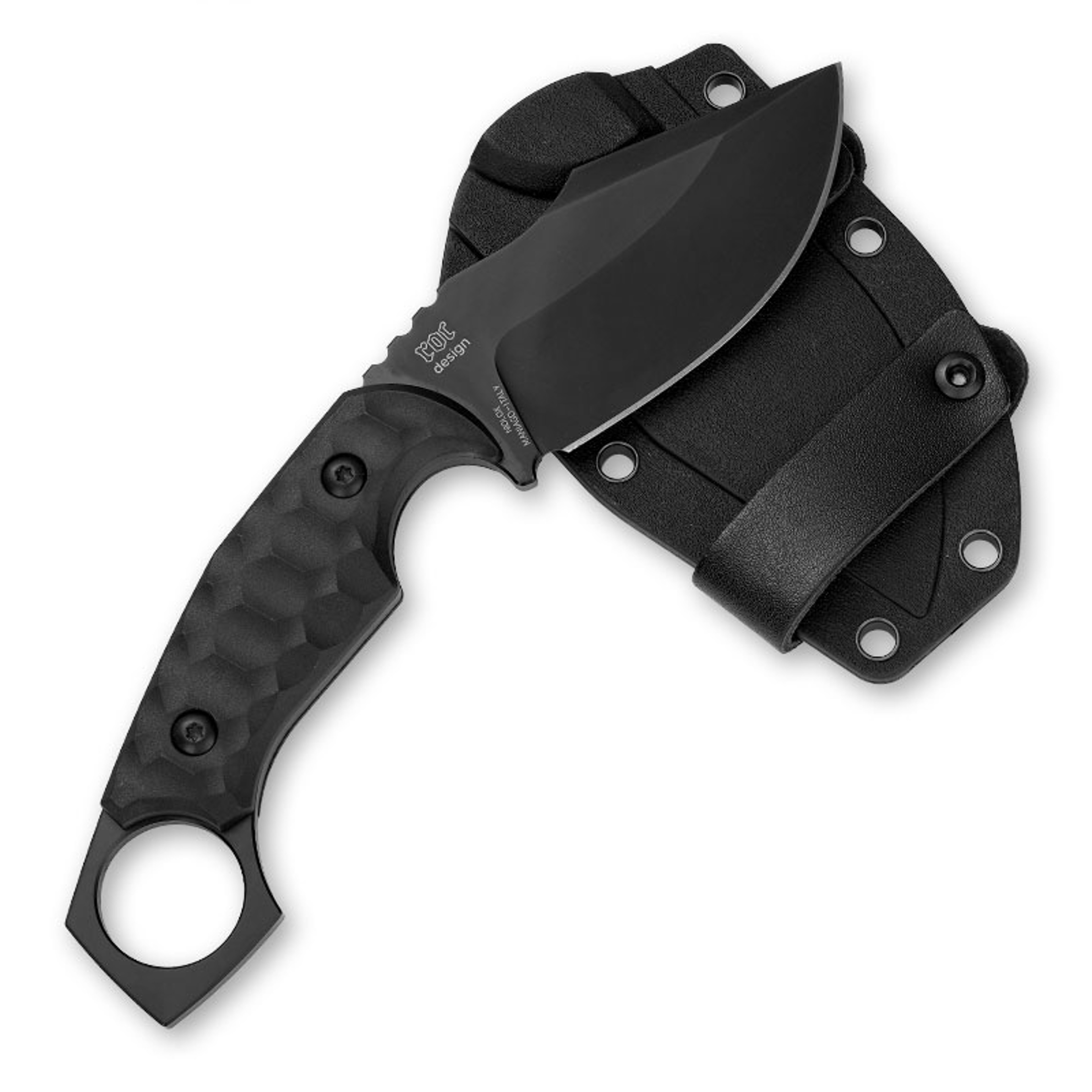 Premium Tactical Survival Fixed Blade Knife with Fiberglass Handle – view 5
