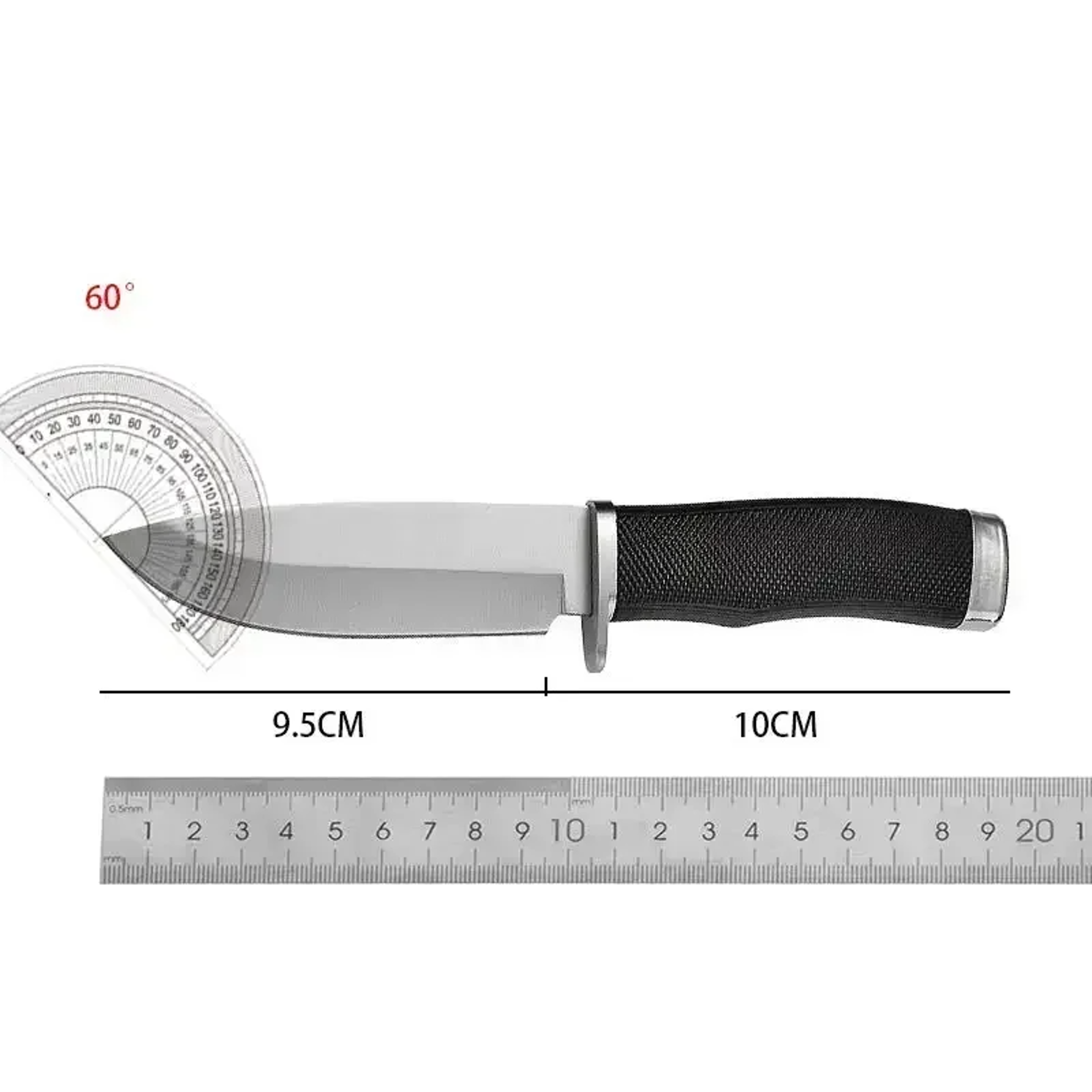High Hardness Tactical Survival Knife with Nylon Sheath – view 6