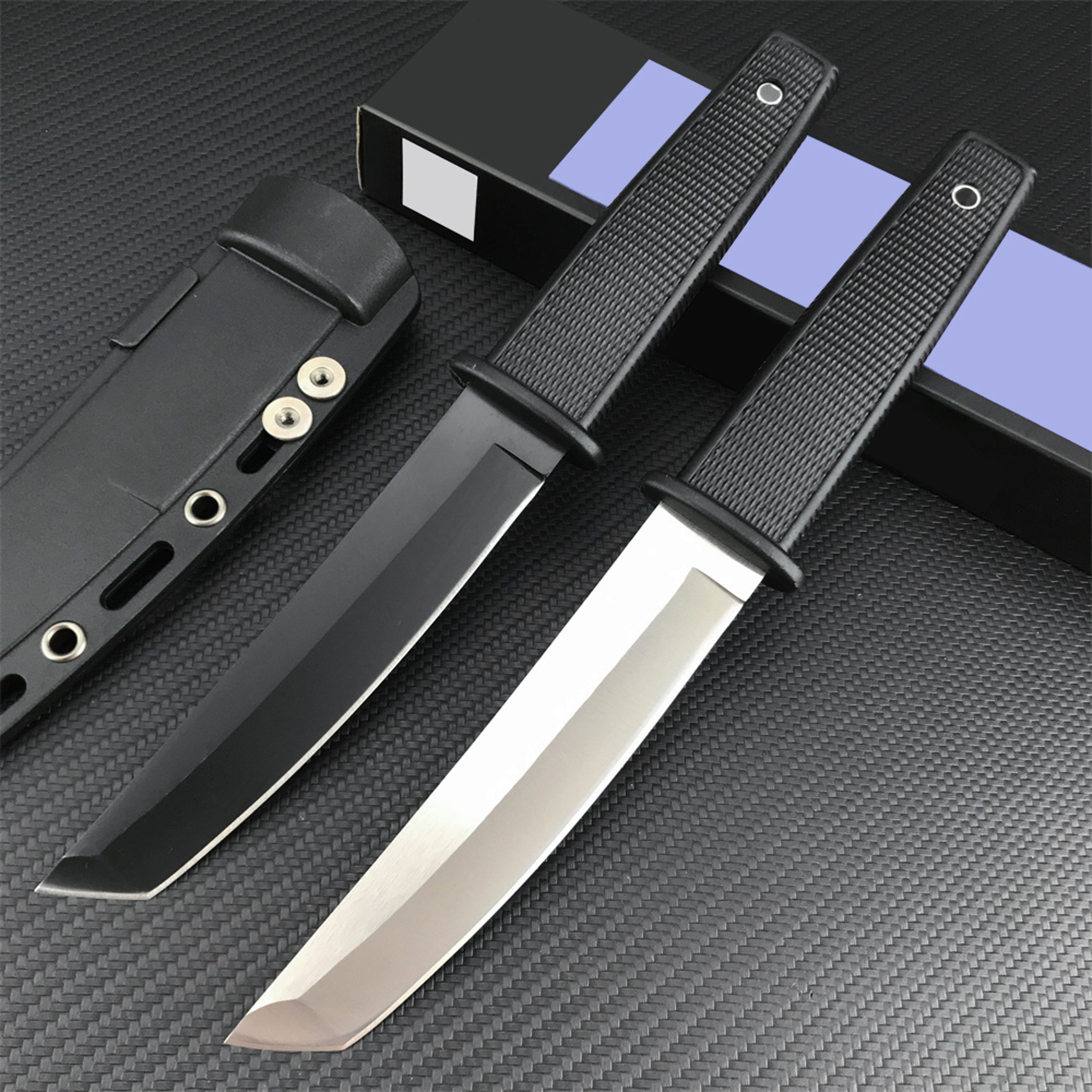 Tactical Combat Fixed Blade Knife Survival & Hunting Knife – view 1