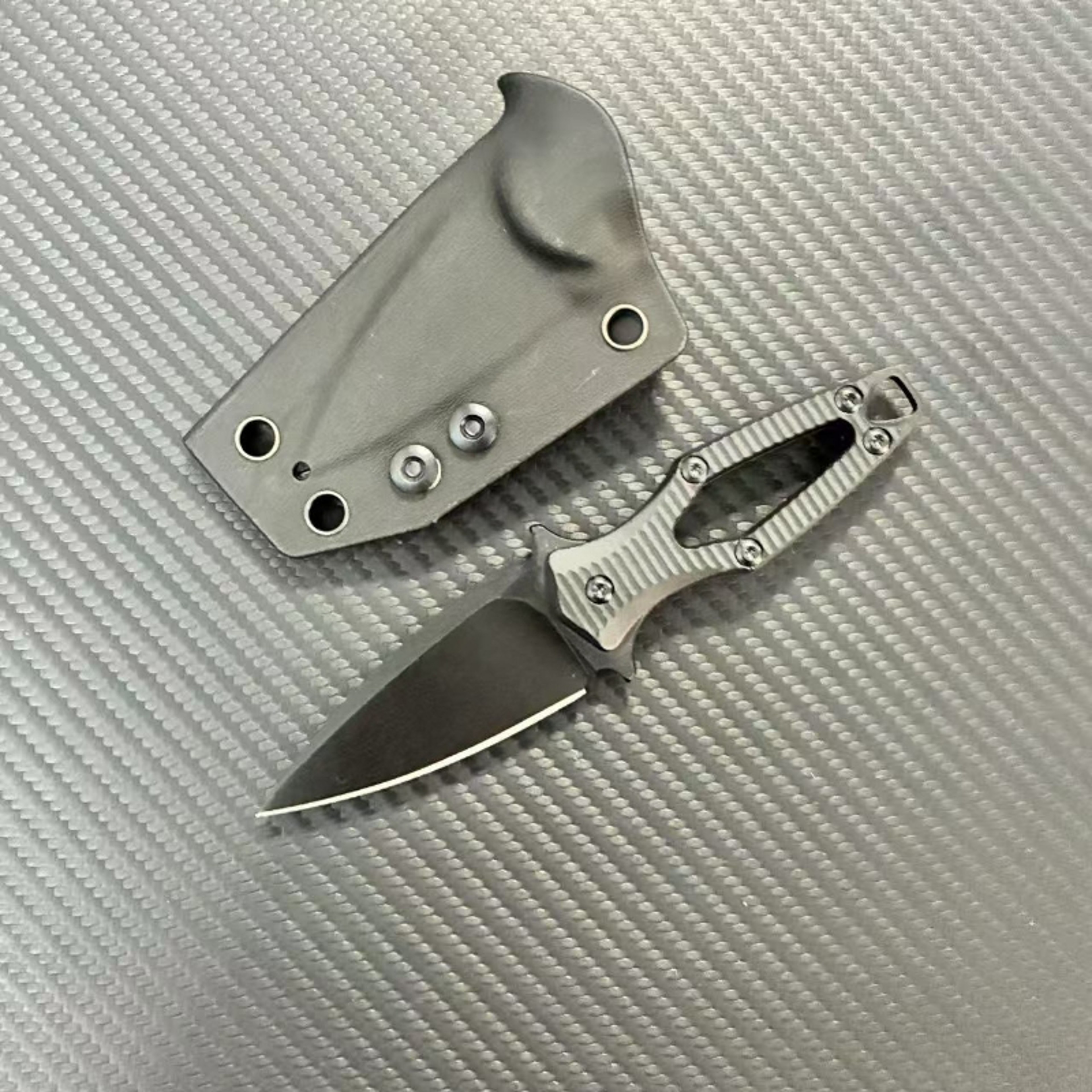 Mini Fixed Blade Camping Knife with Protective Sheath – view 6