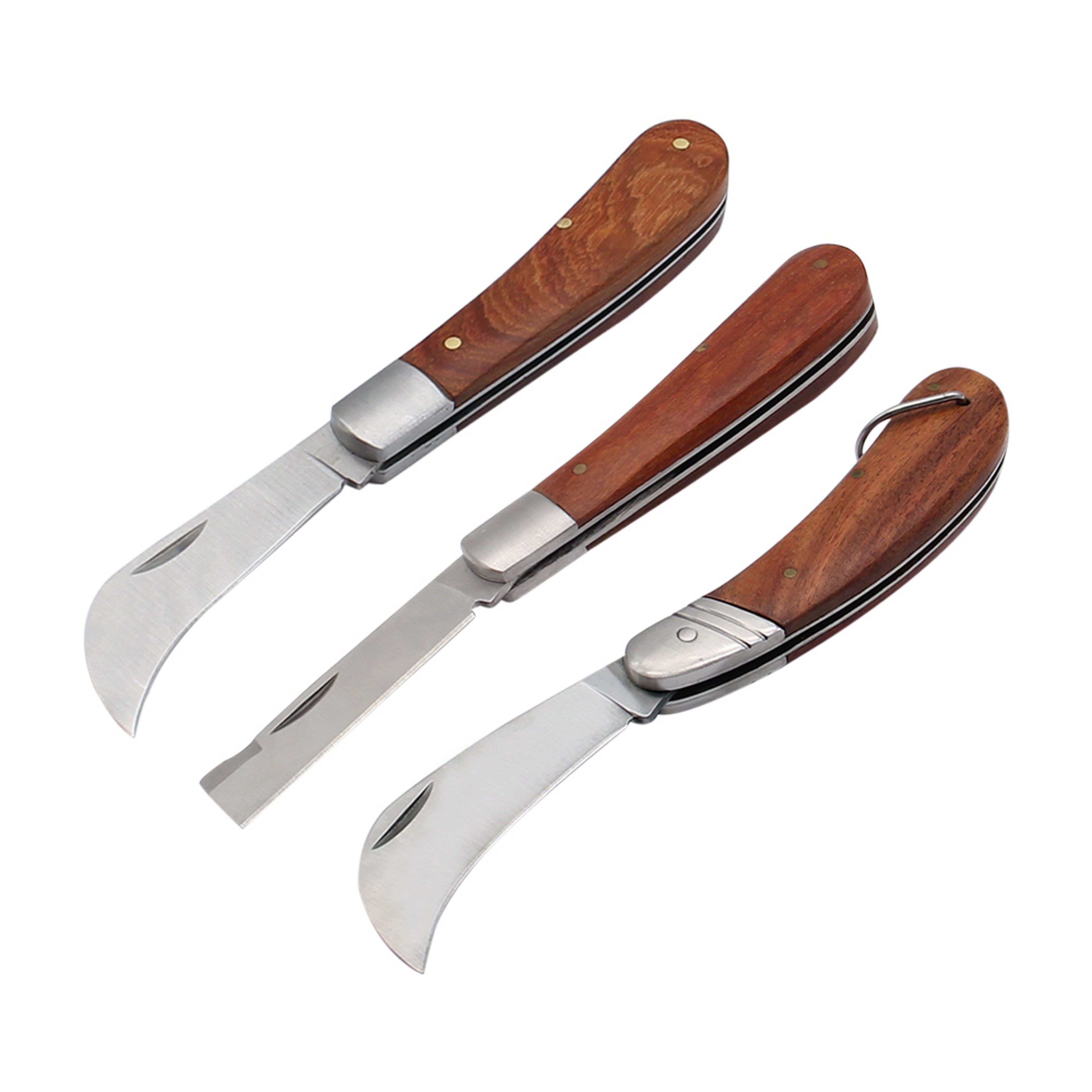 Folding Grafting Knife for Bonsai Pruning and Seedling Tree Cutting – view 2