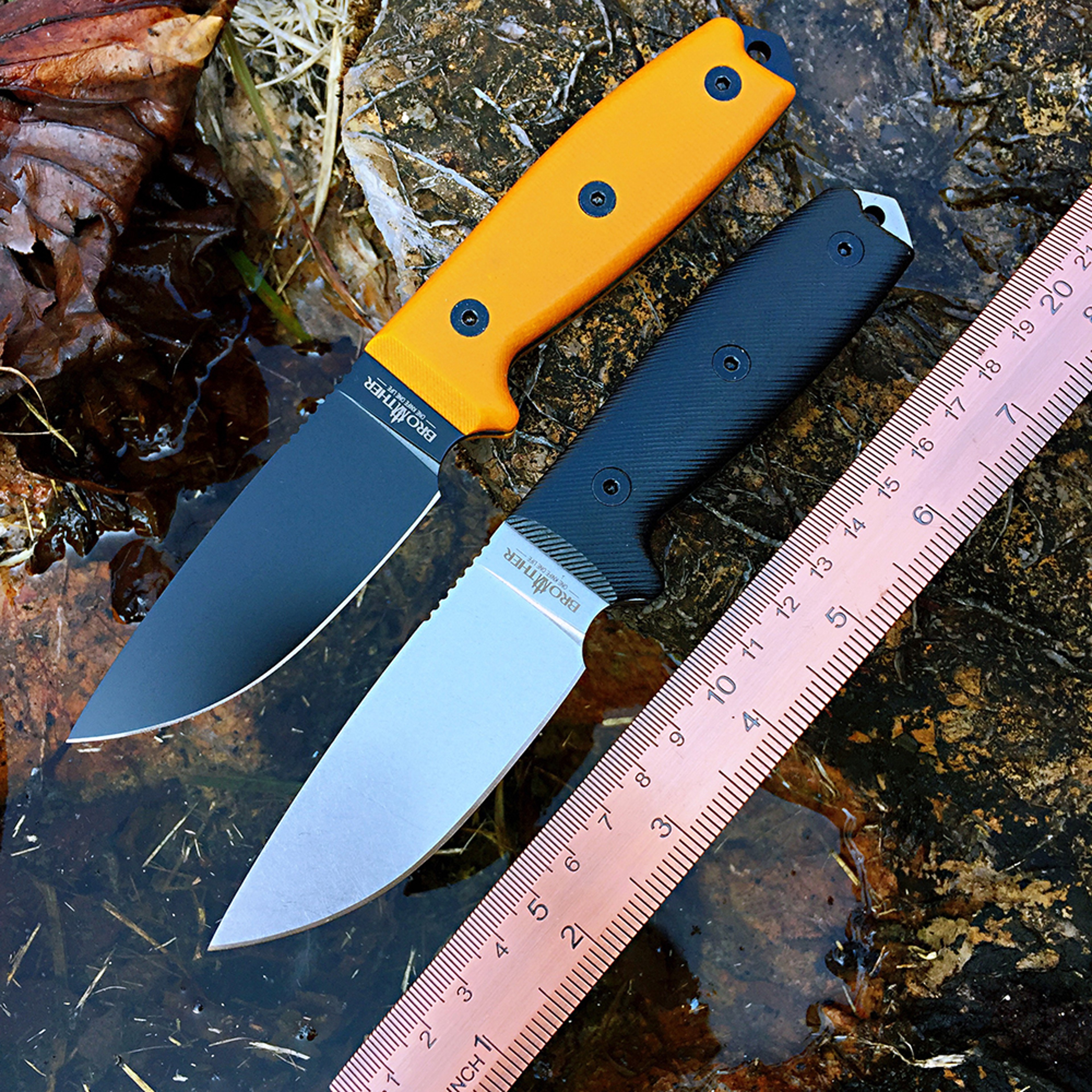 Brother Bushcraft Knife Sharp Fixed Blade Hunting & Outdoor Tool – view 2