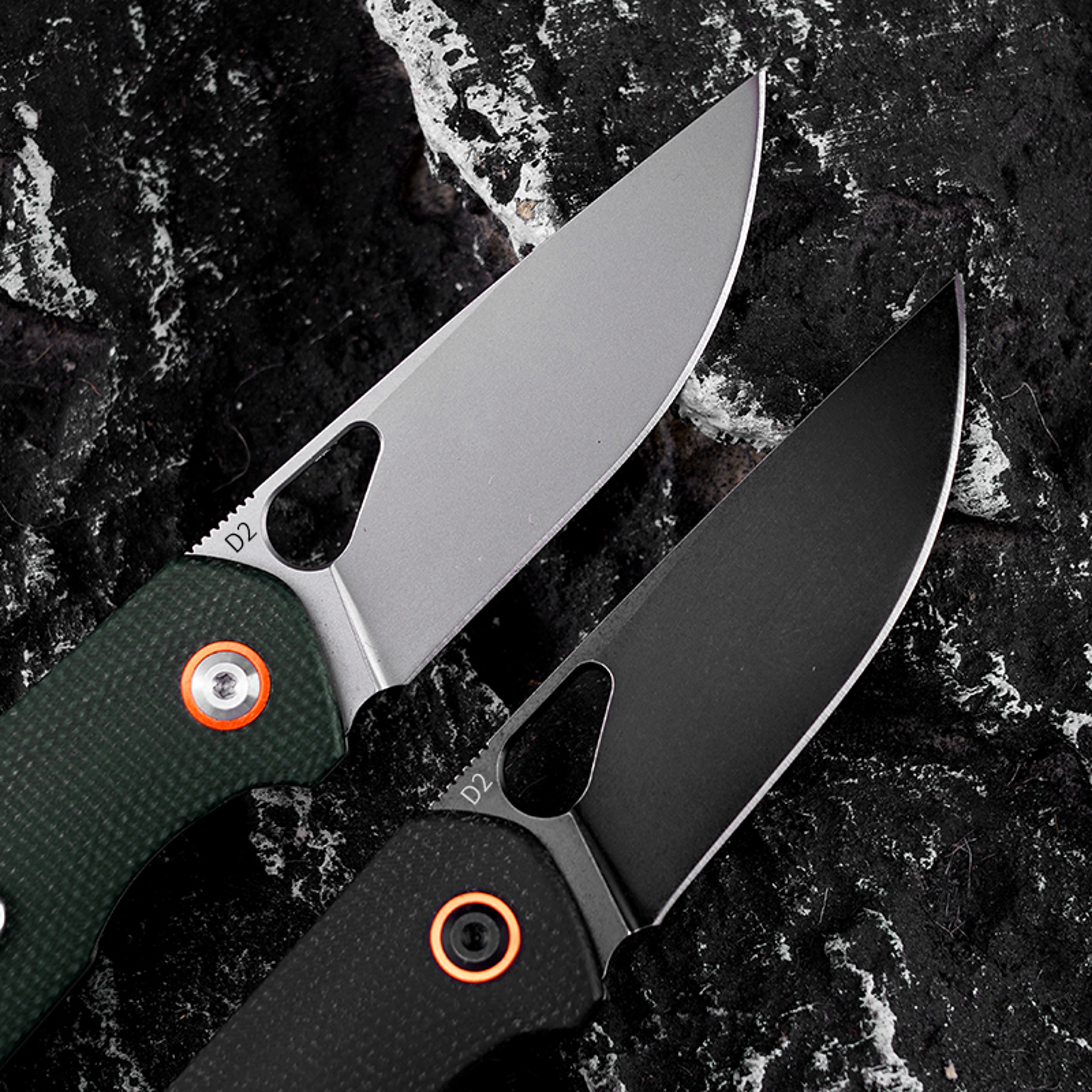 Tactical Folding Knife Steel Pocket Knife With Micarta Handle Camping  Survival 4