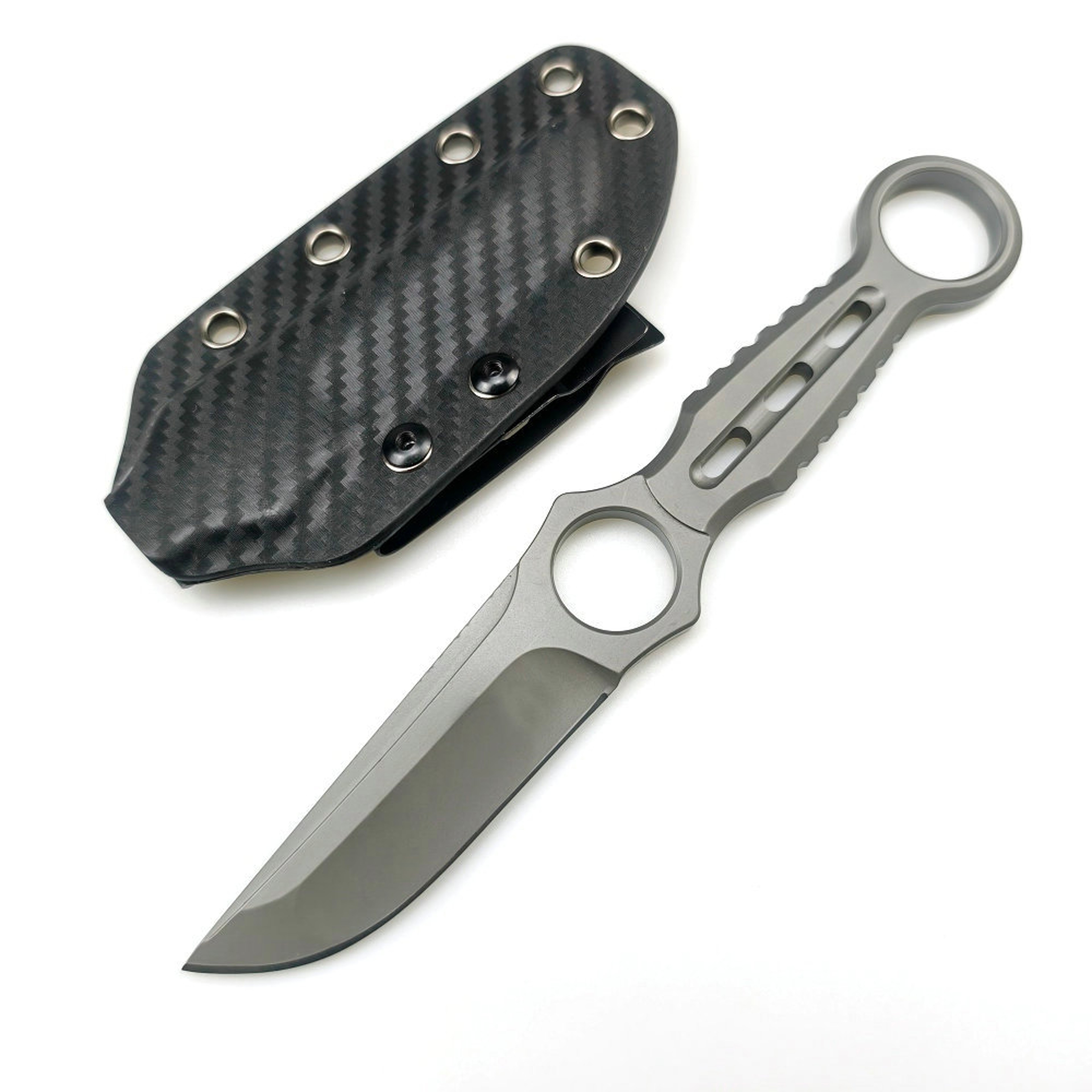 Premium Hunting & Survival Knife with Kydex Sheath – view 7