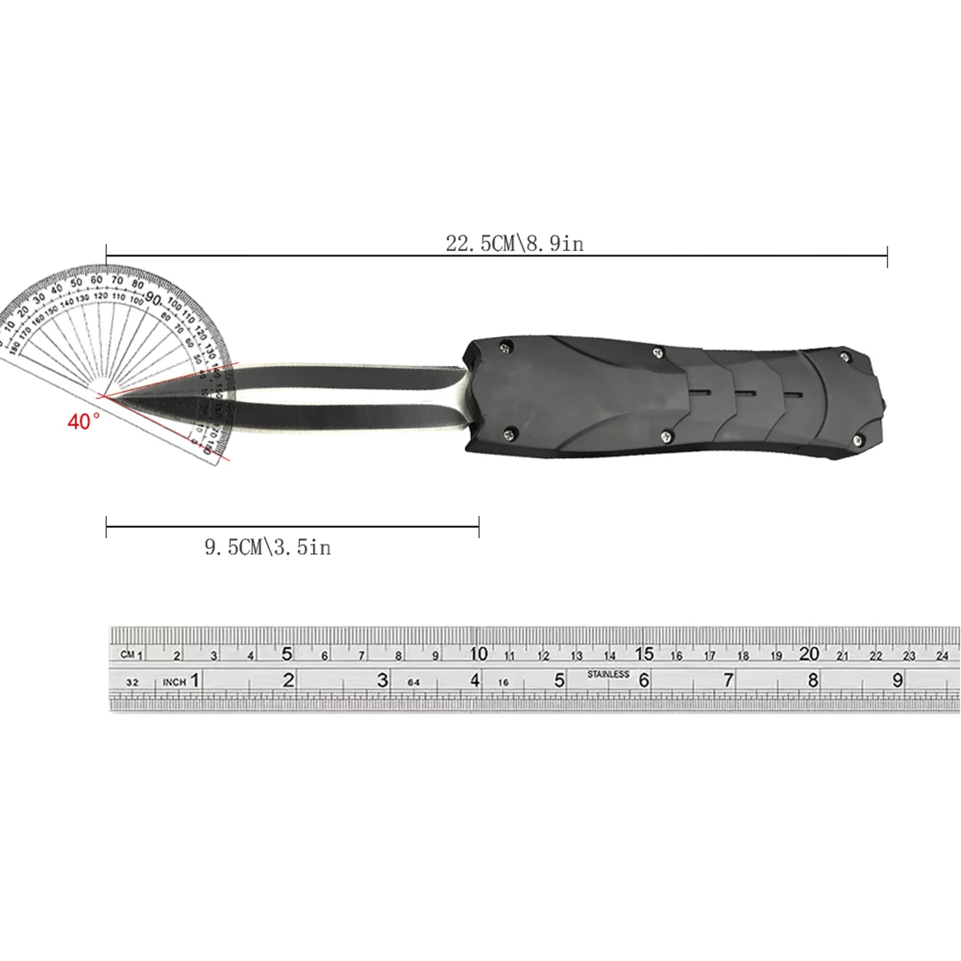 Outdoor Folding Knife Durable Multifunctional Survival Pocket Knife for Camping & Fishing – view 8
