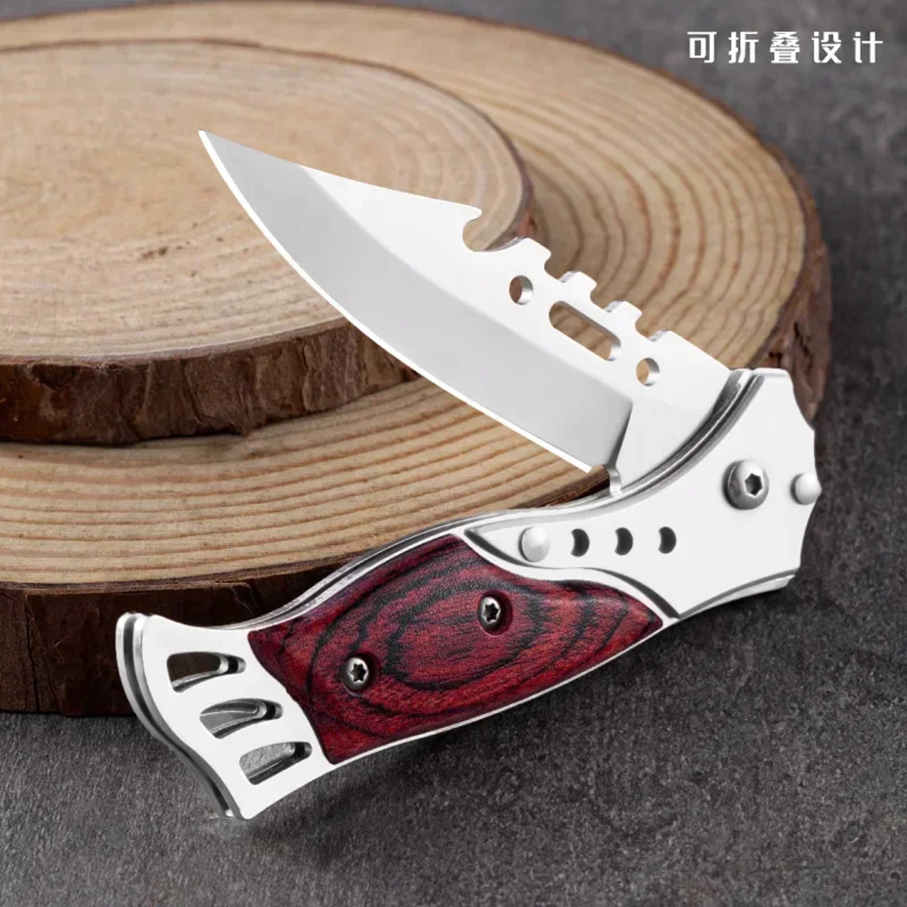 Compact Mini Folding Knife Portable Survival Knife & Knife for Outdoor Adventures – view 3