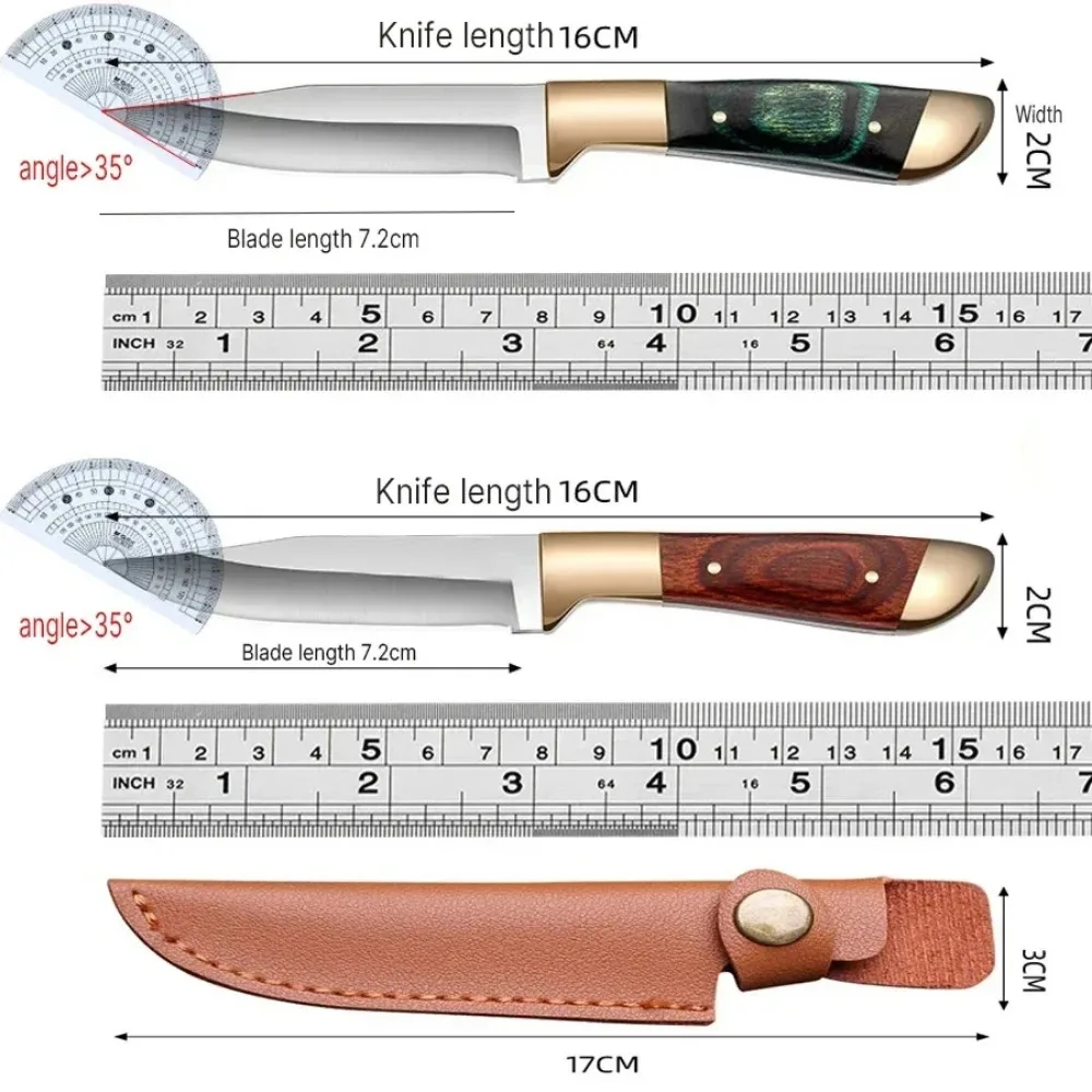 Premium Outdoor Pocket Knife & Blade with BBQ and Boning Precision – view 6