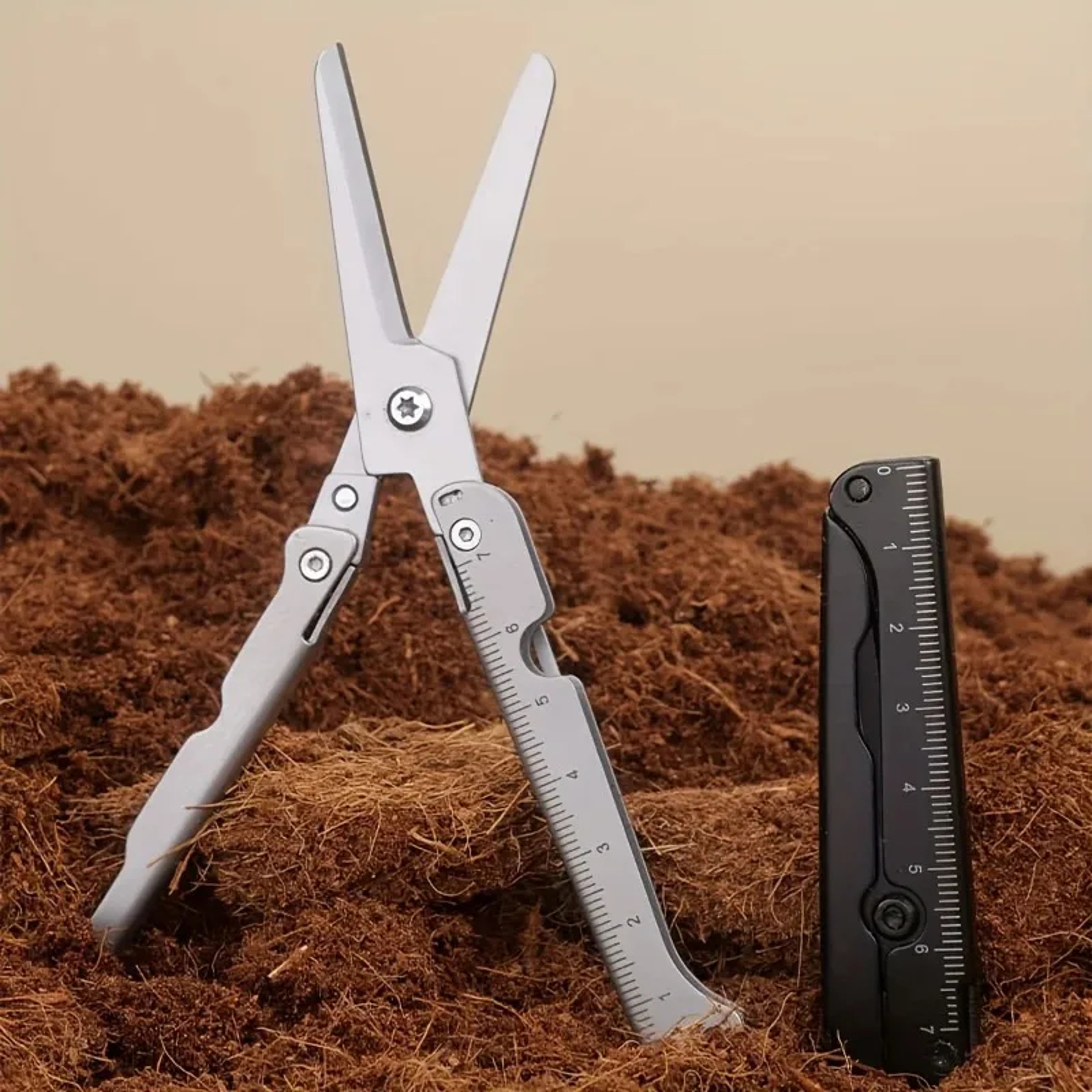 Premium Multifunctional Folding Survival Scissors Portable Camping Tool for Fishing & Hunting – view 2