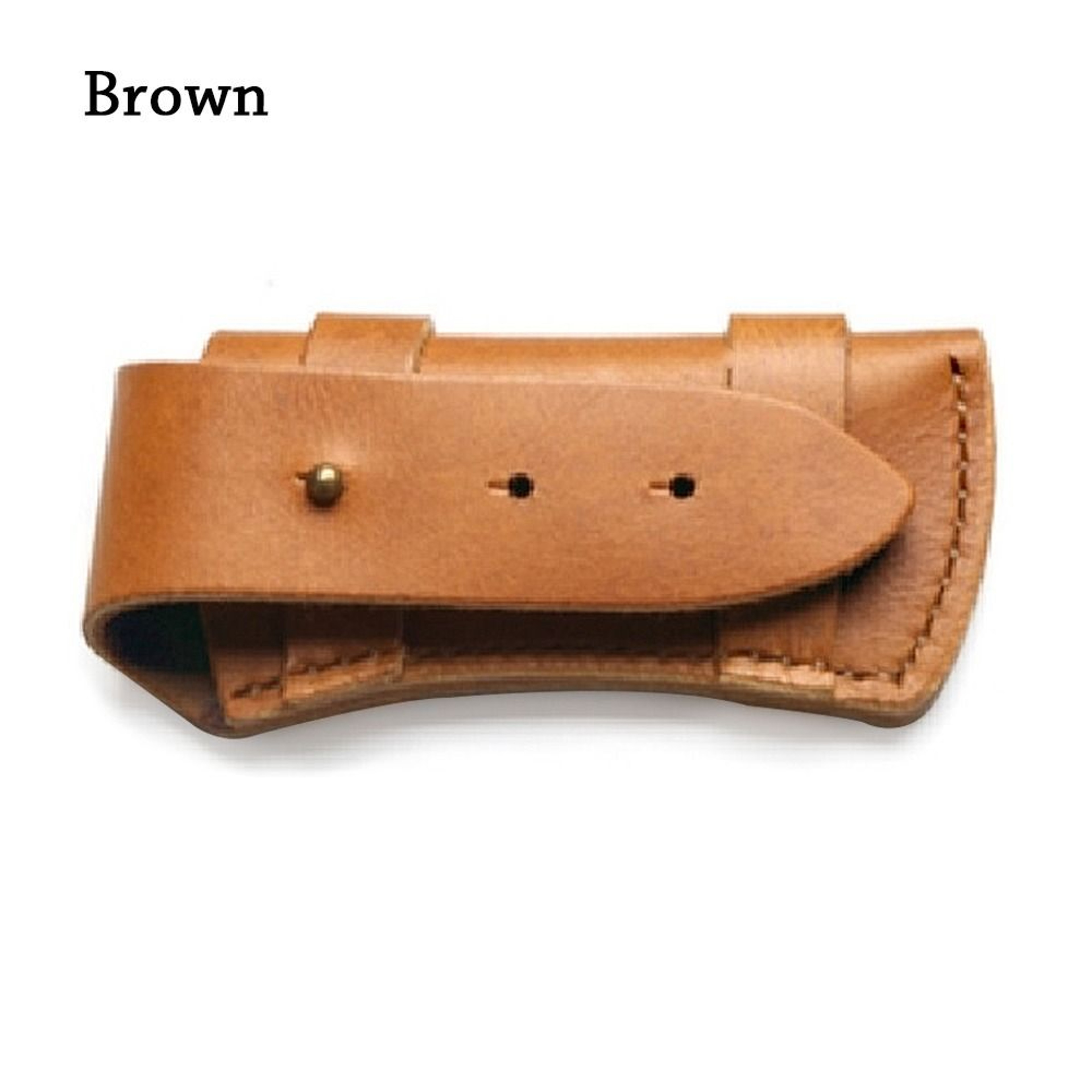 Premium Leather Knife Sheath with Belt Loop Hunting & Outdoor Tool Case – view 8