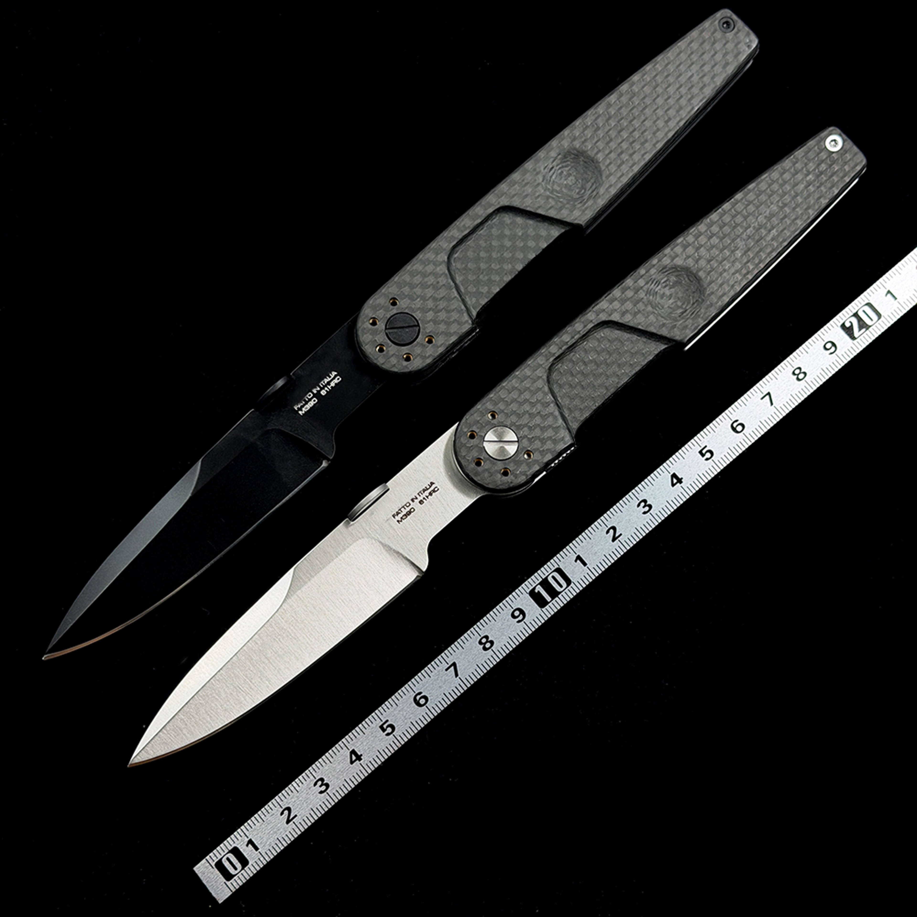 Carbon Fiber Folding Knife for Camping and Carry – view 2