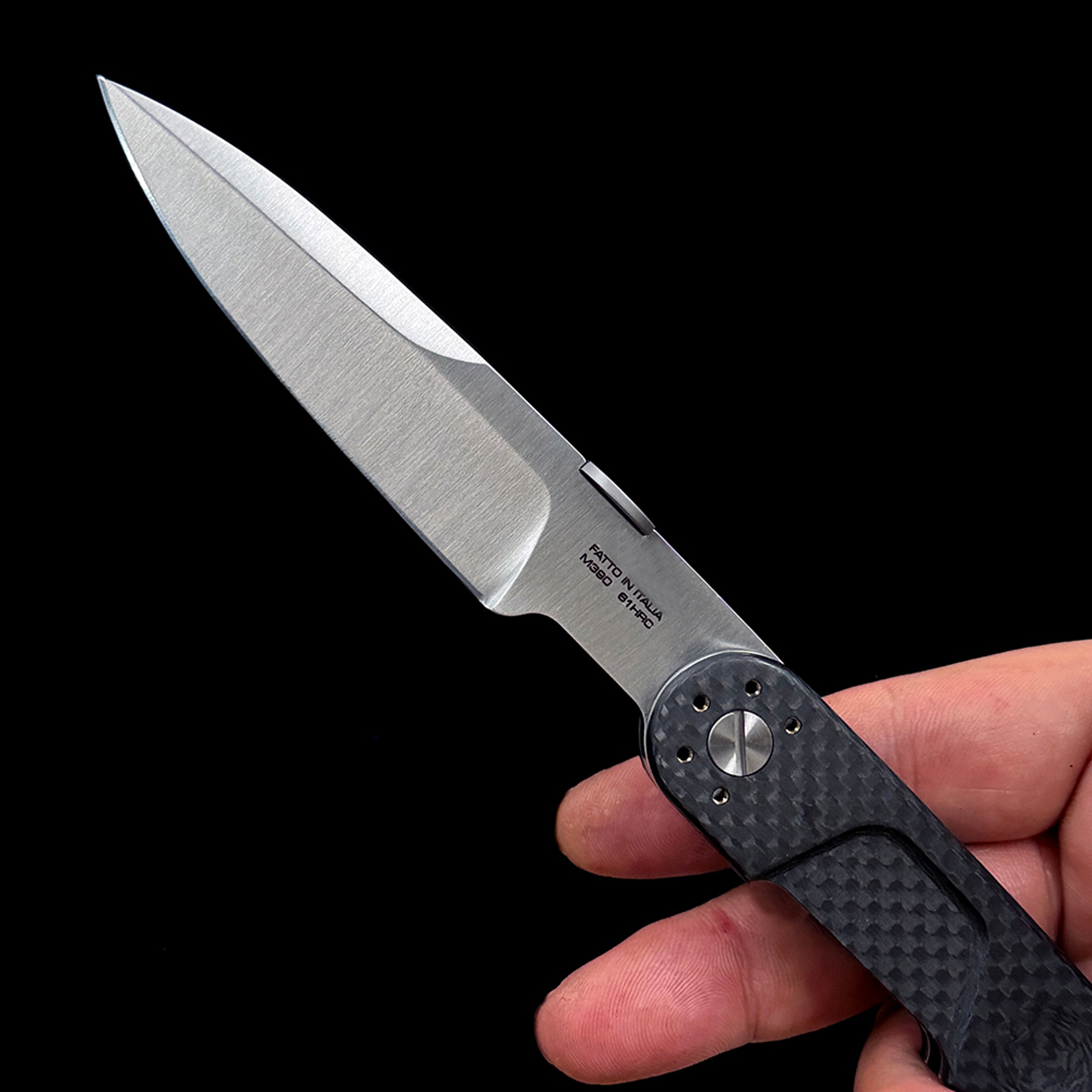 Carbon Fiber Folding Knife for Camping and Carry – view 4