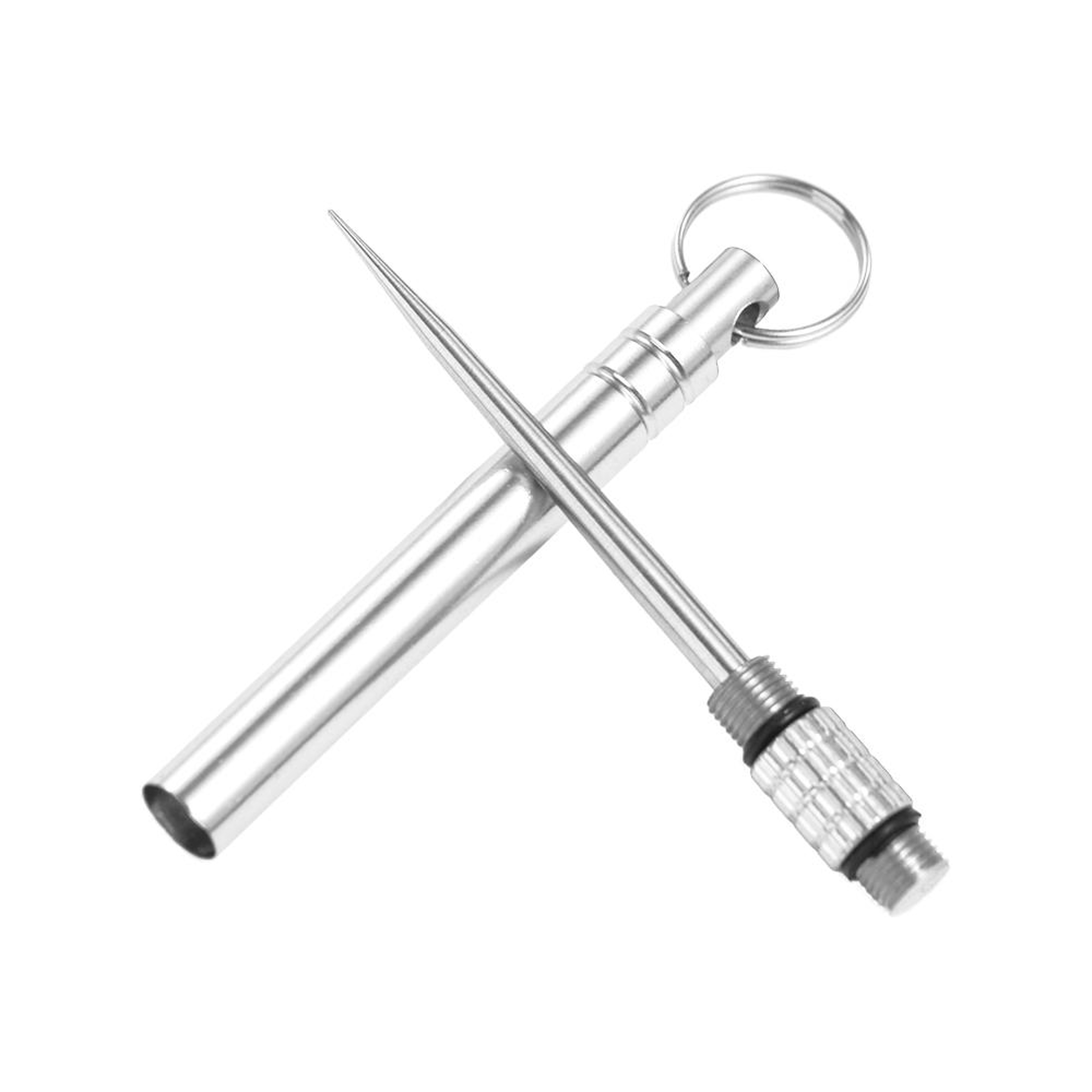 Portable Toothpick and Fruit Fork Camping Tool with Holder – view 2