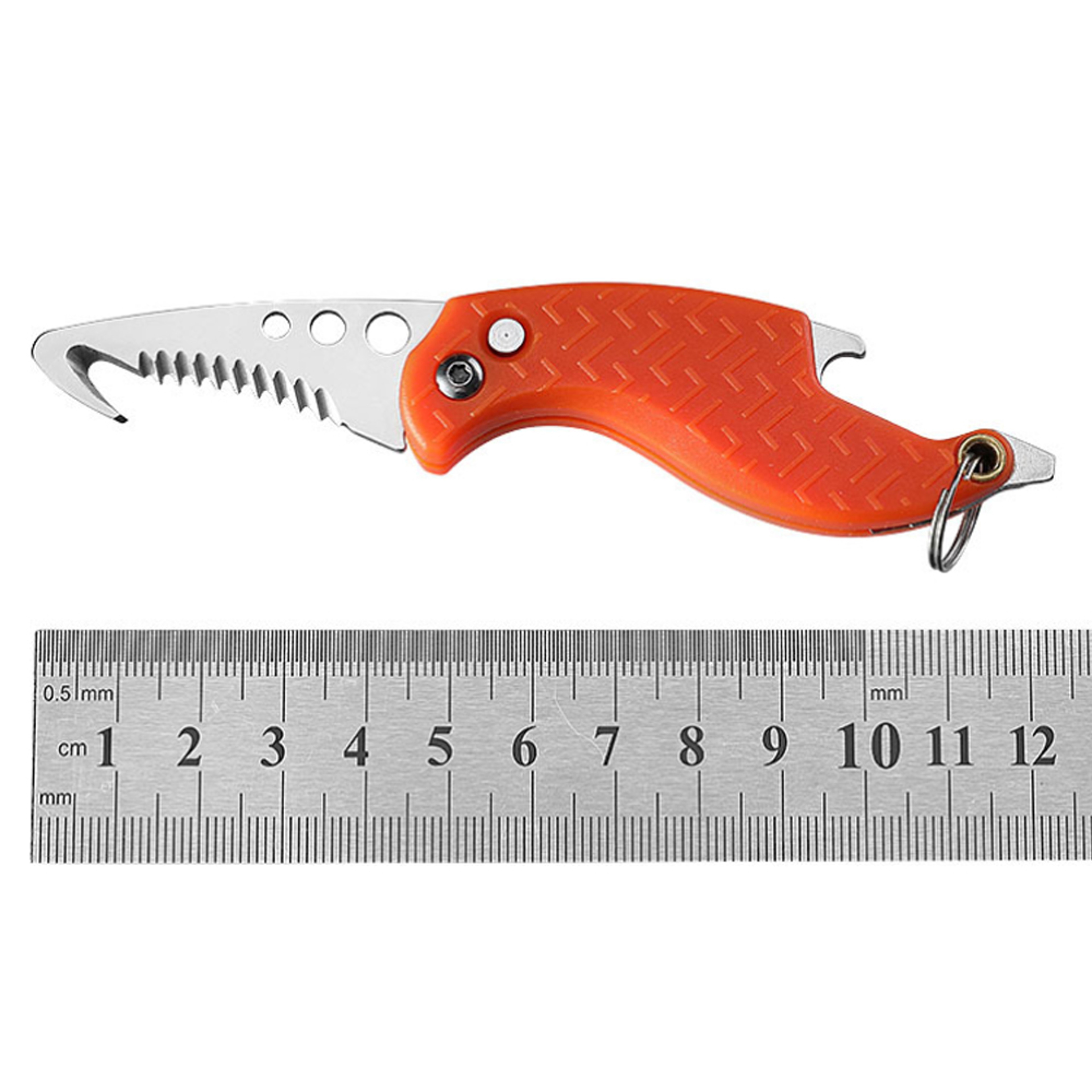 Compact Keychain Knife Folding Utility Package Opener – view 6