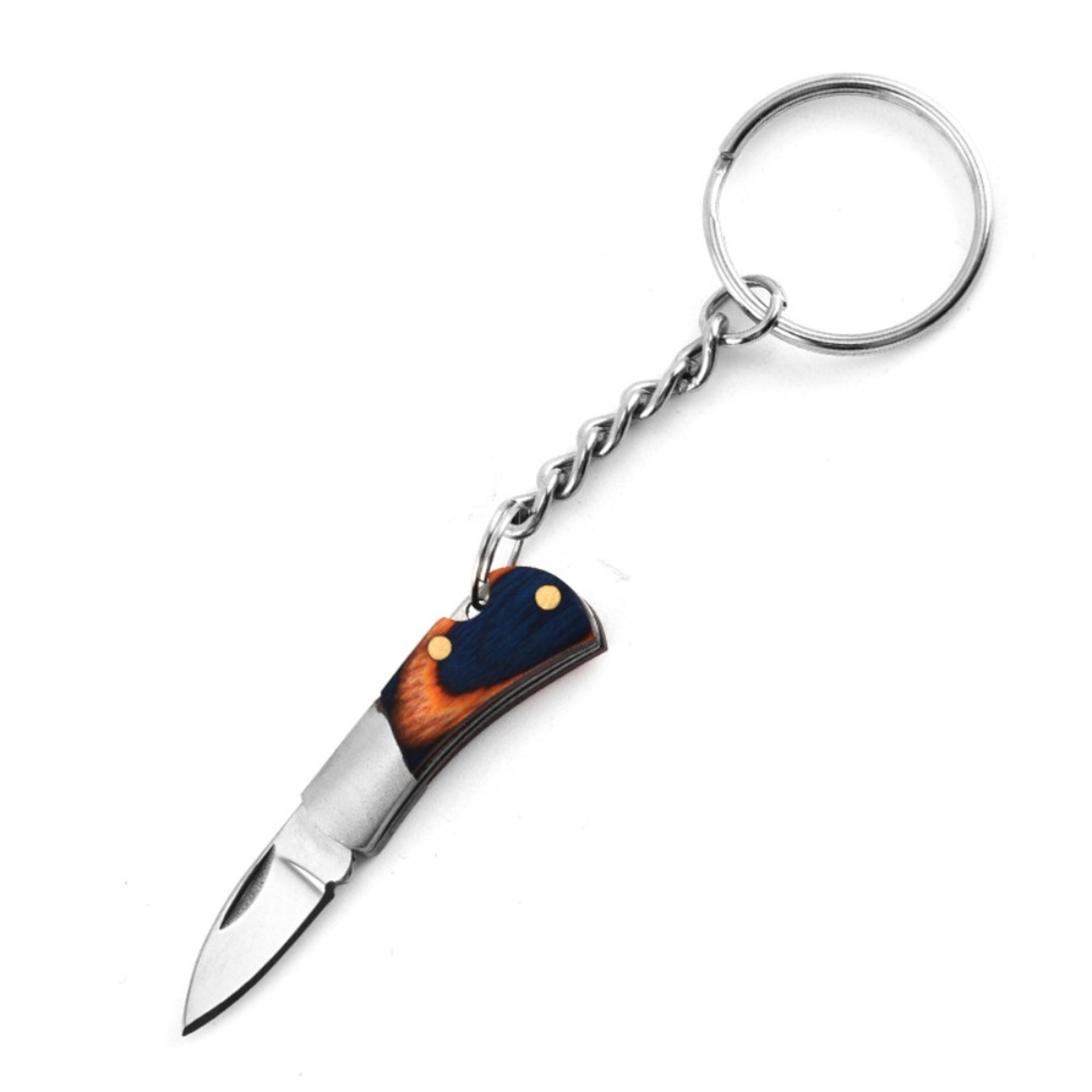 Mini Keychain Folding Pocket Knife Stainless Steel Cutter – view 7