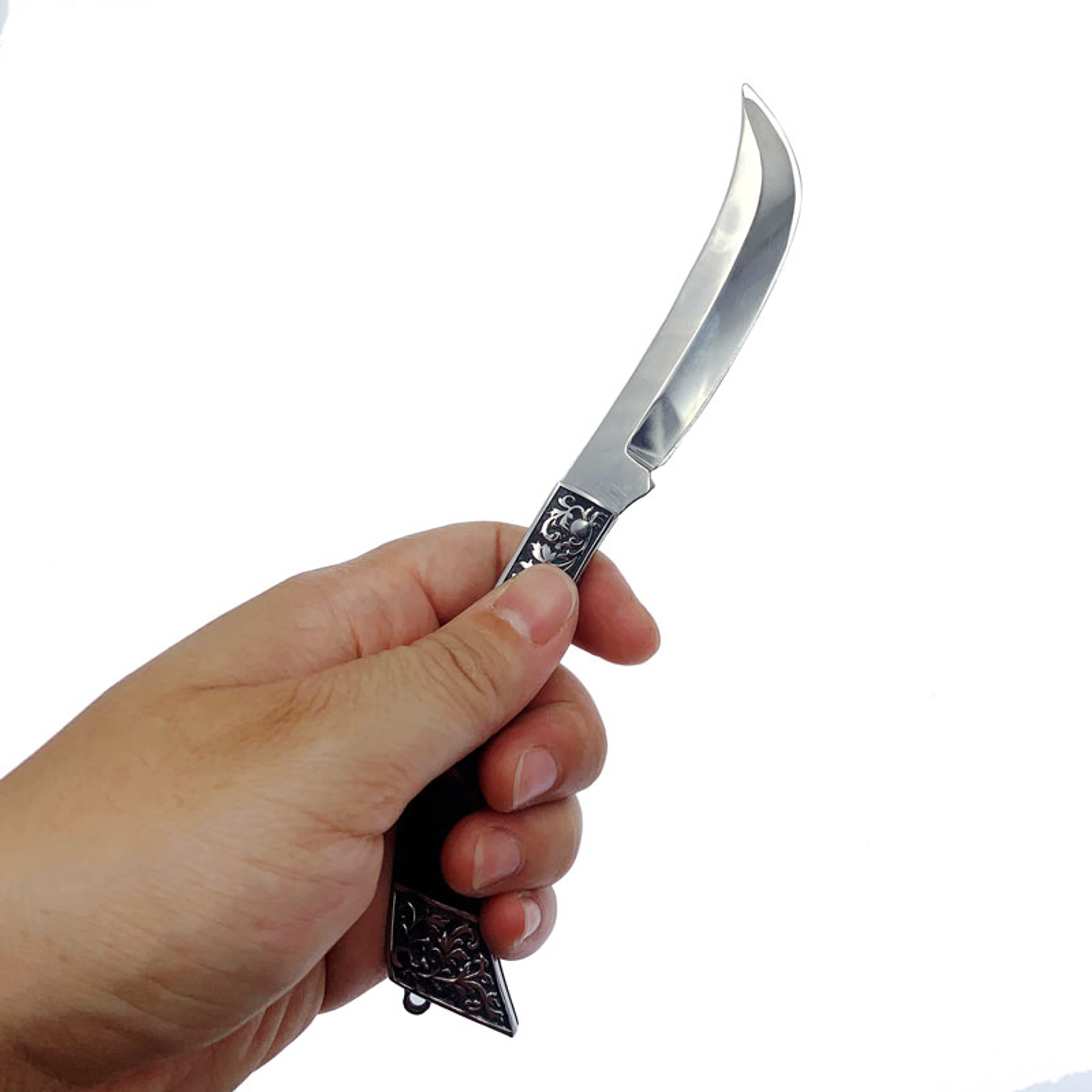 Dobeli Stainless Steel Folding Knife with Resin Handle Pocket Knife – view 6