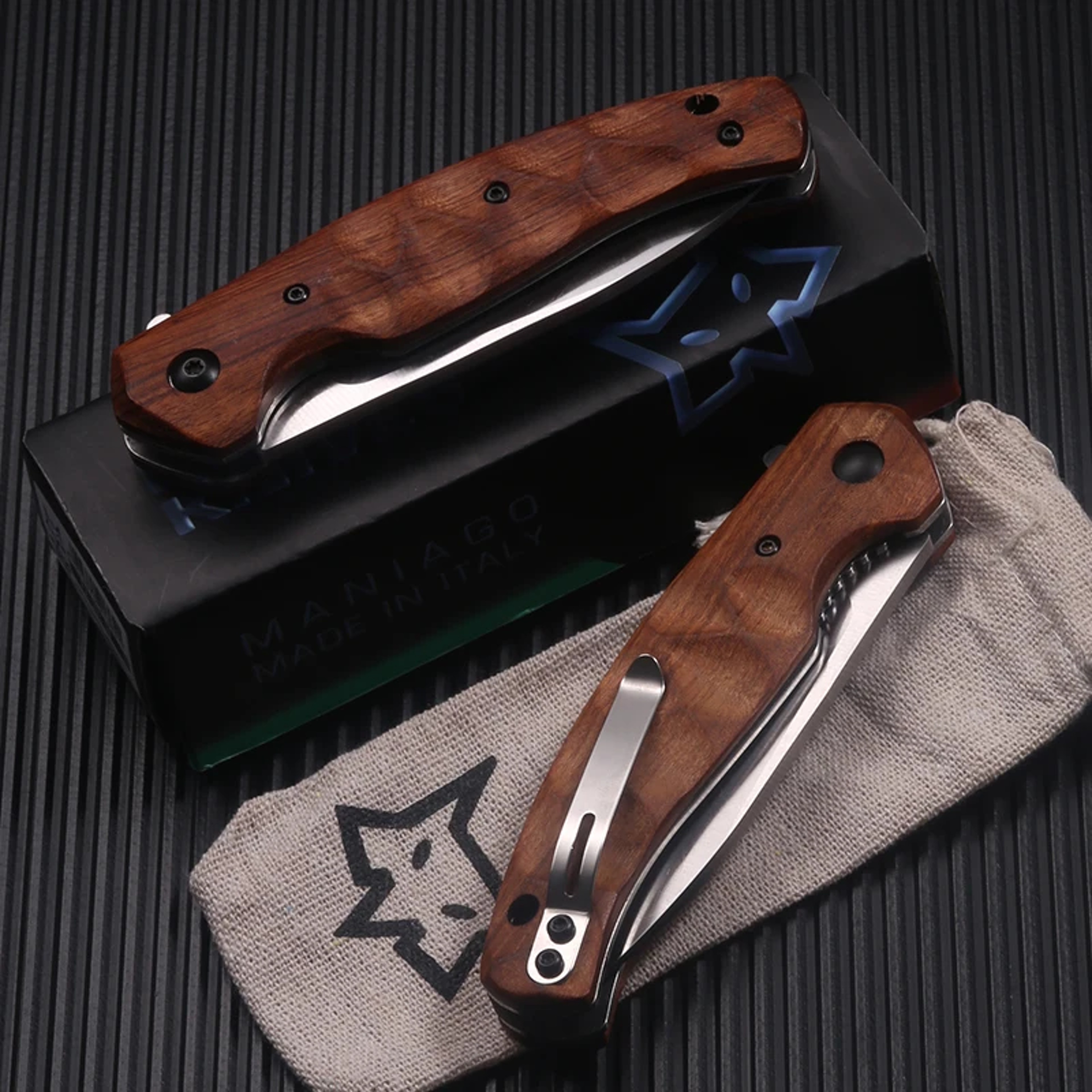 Stainless Steel Outdoor Folding Knife for Camping Cutting – view 5