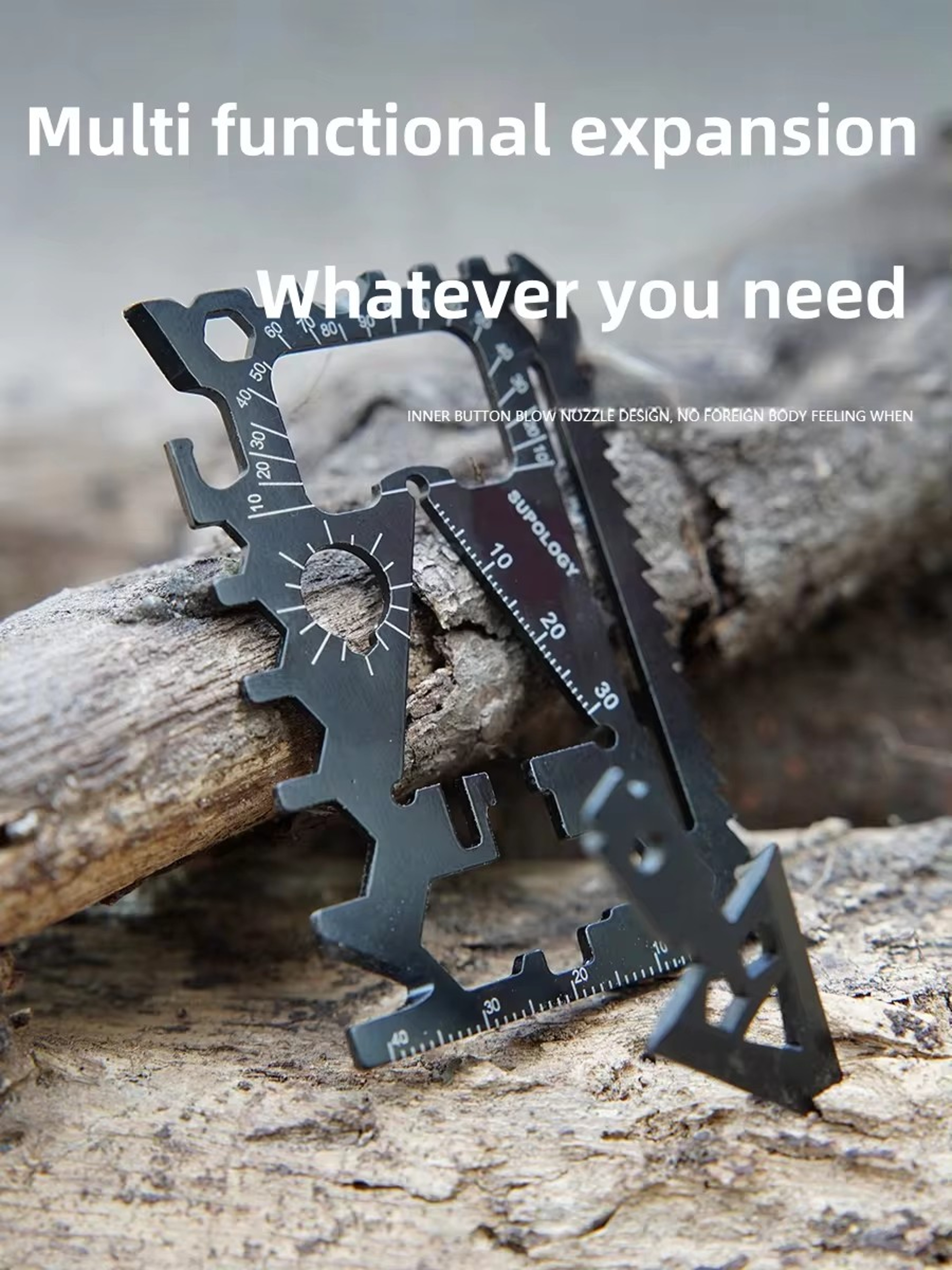 Credit Card Survival Tool Wallet Multi Tool for Camping and Everyday Carry – view 2