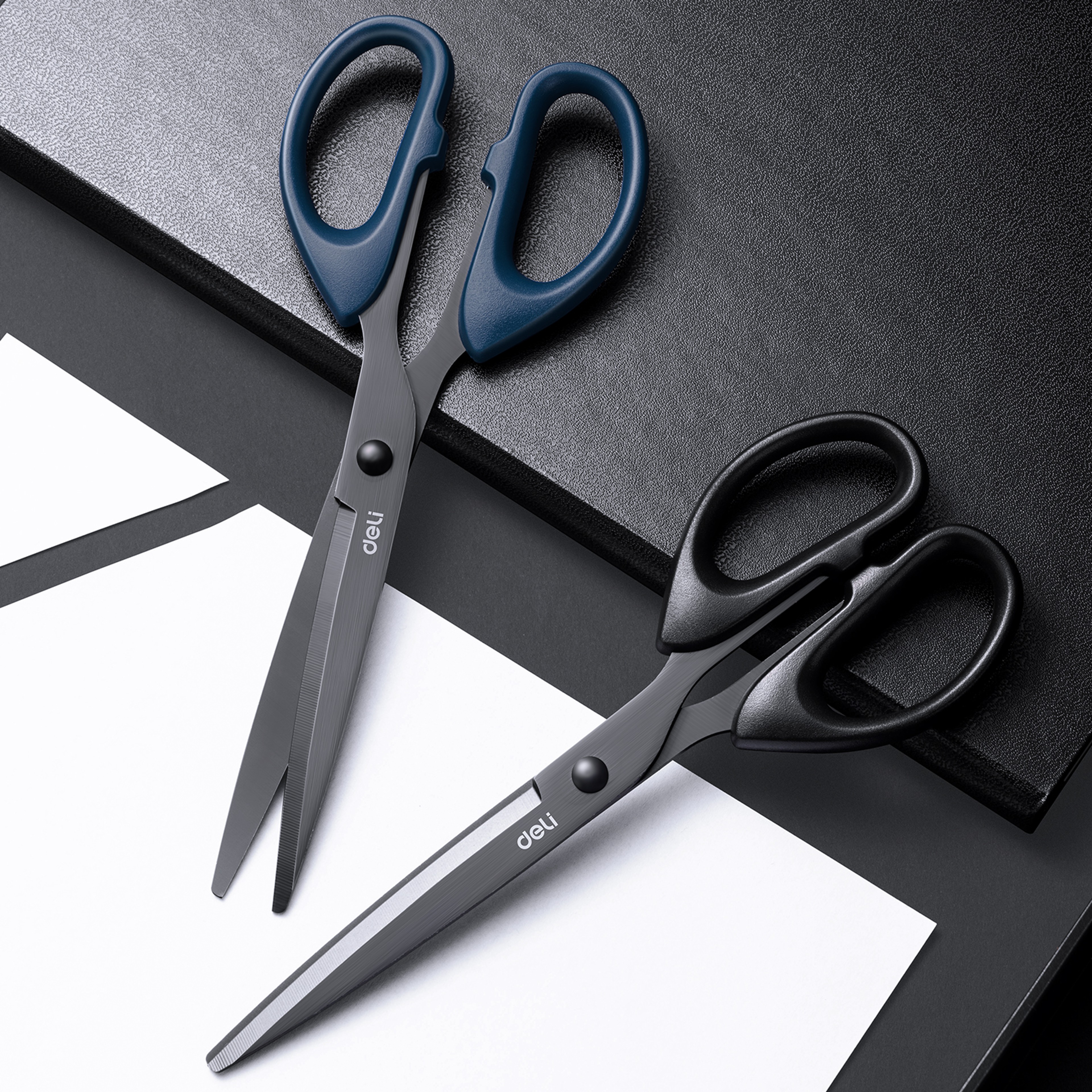 Heavy Duty Office Scissors With Stainless Steel Black Blade 0