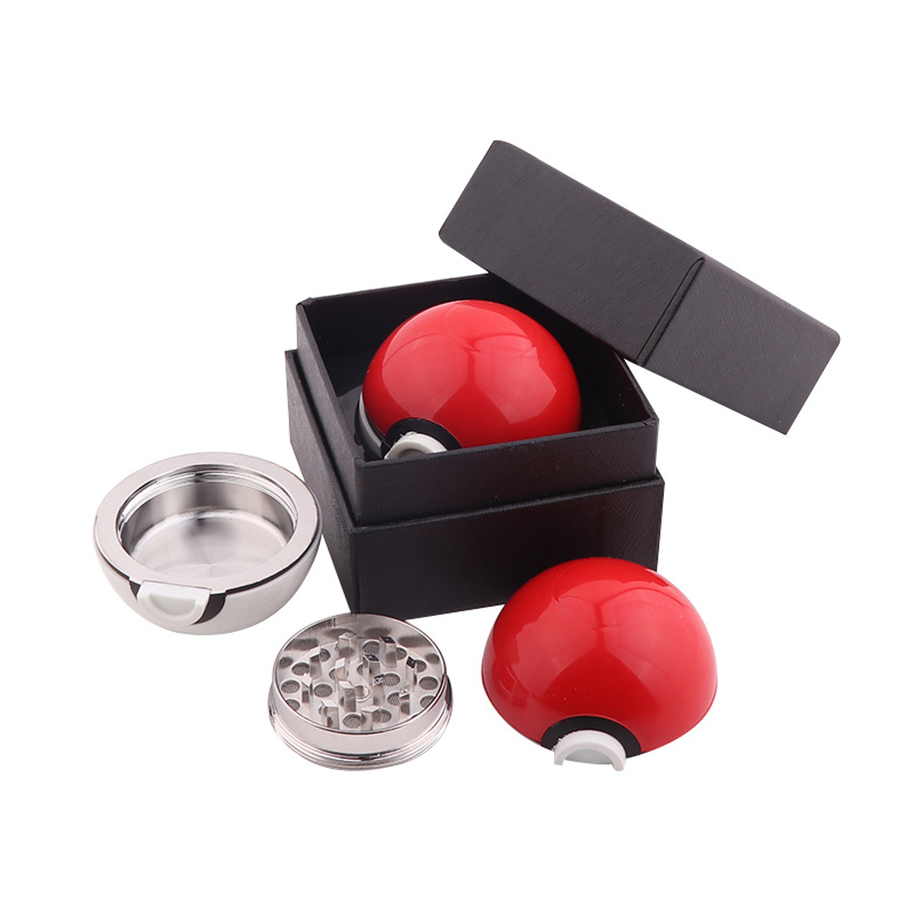 Anime Poke Ball Herb Grinder Metal Herb Grinder With Durable Zinc Alloy  Nostalgic Design 5