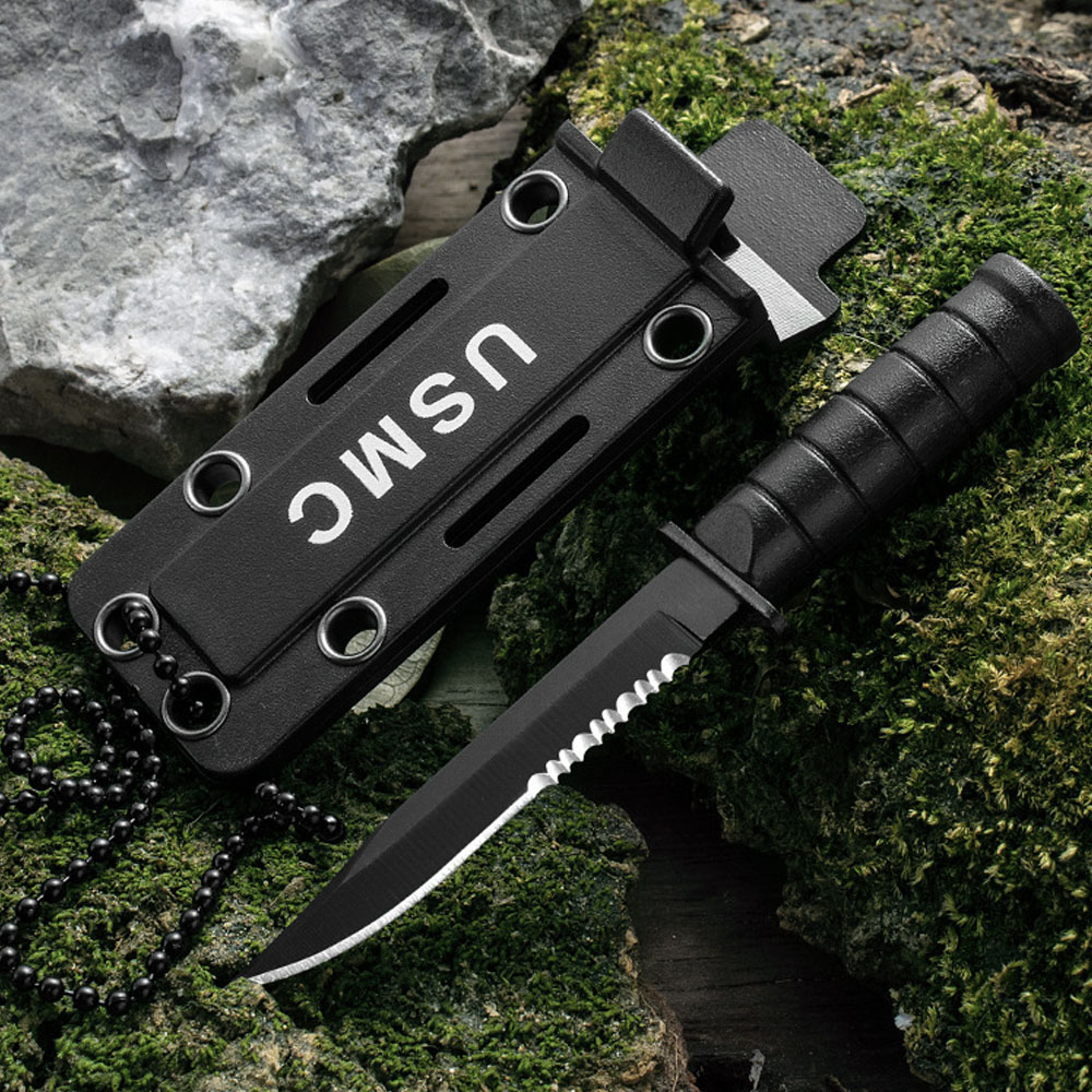 All Purpose Mini Outdoor Survival Knife Compact Portable Stainless Steel Utility Blade for Camping – view 2