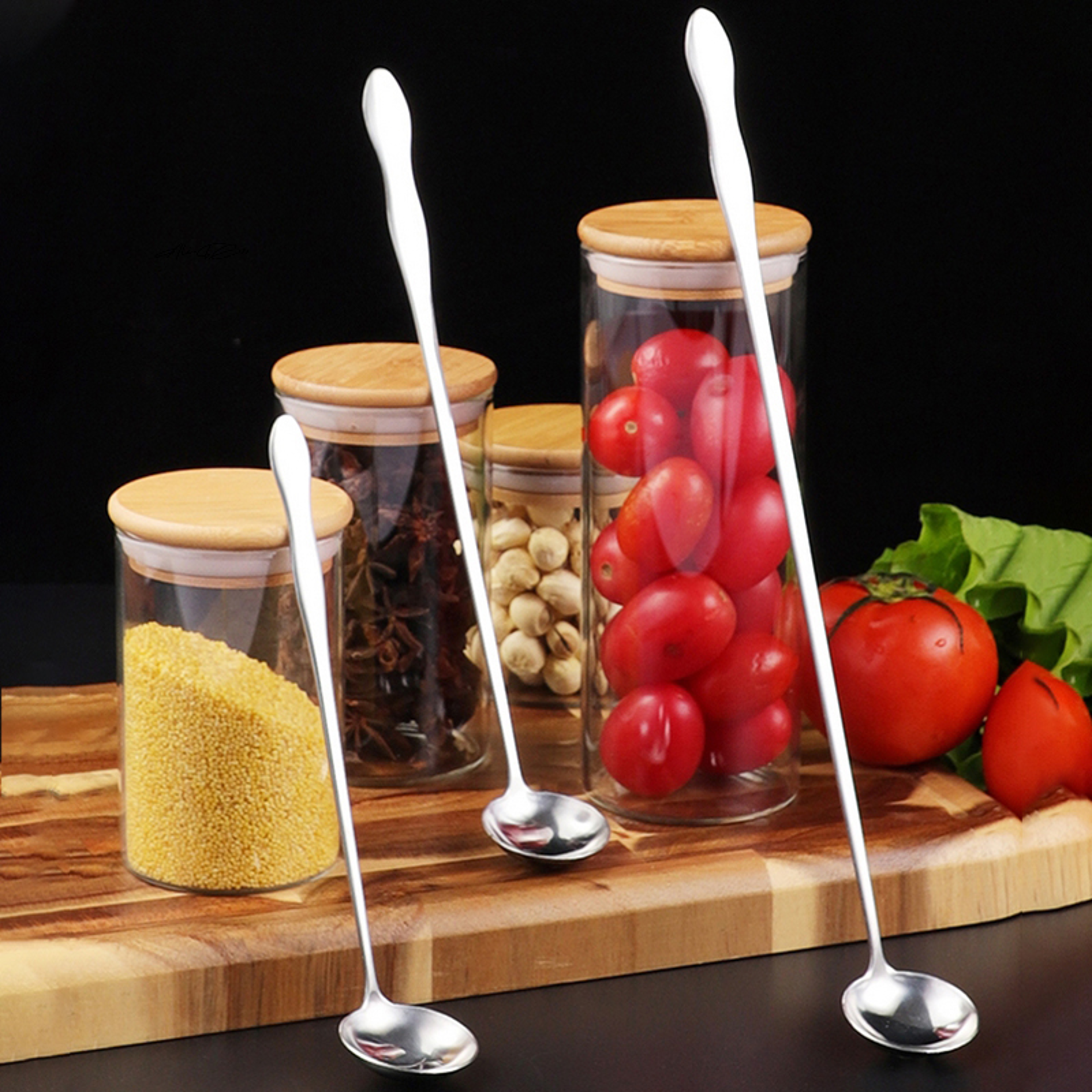 Stainless Steel Pickle Fork and Spoon Set Long Handle Jar Grabber – view 4