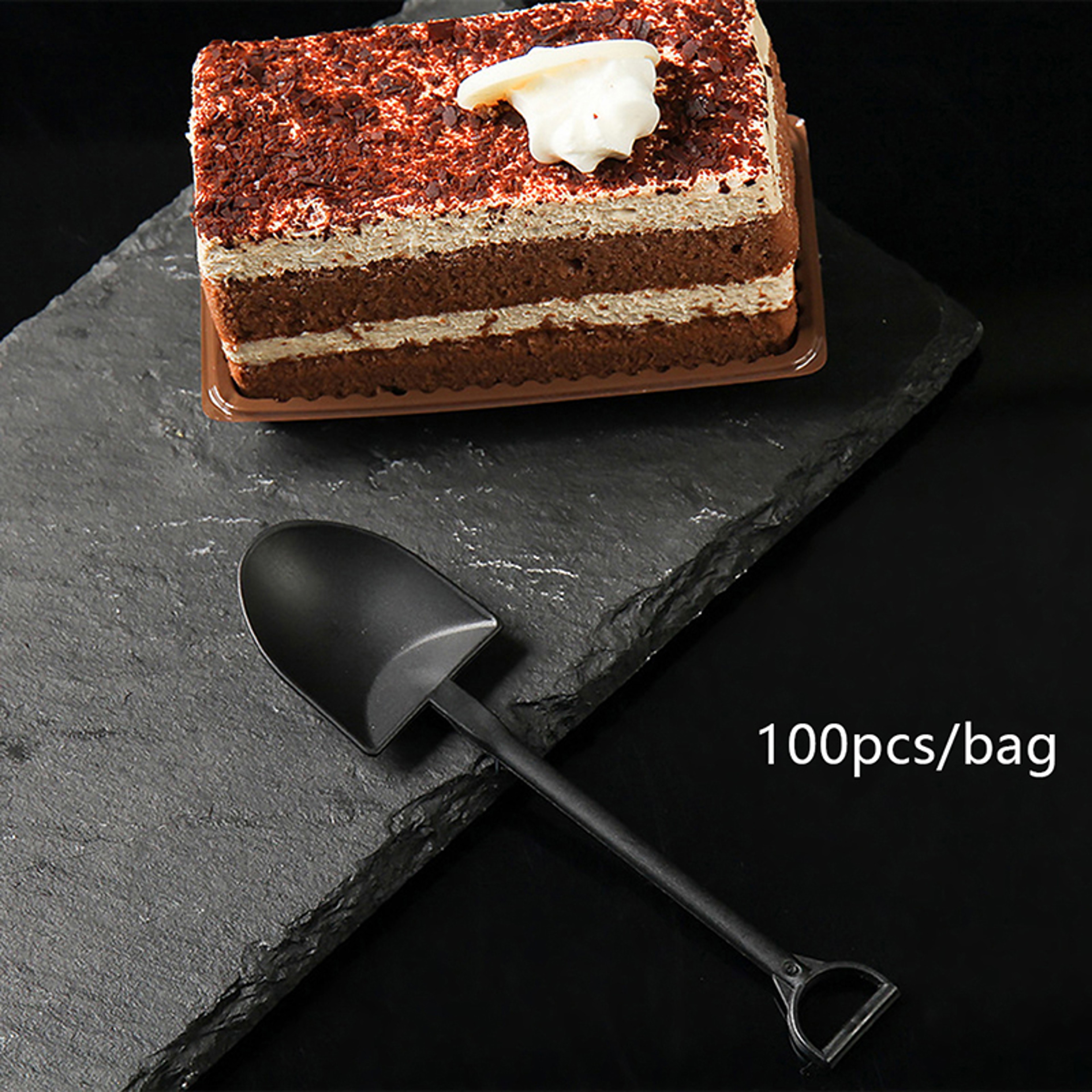 Mini Disposable Spoons for Ice Cream & Dessert Parties – view 8