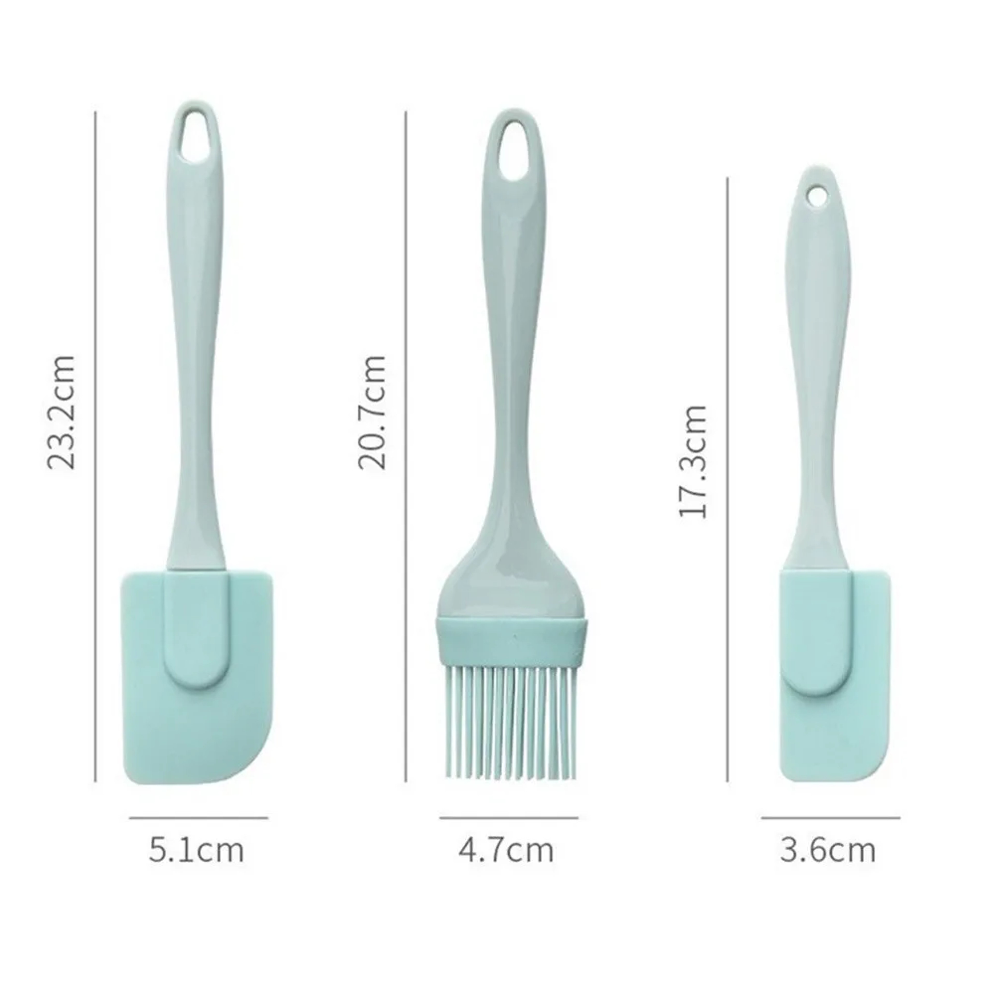 Silicone Spatula & Cake Scraper Set for Baking – view 3