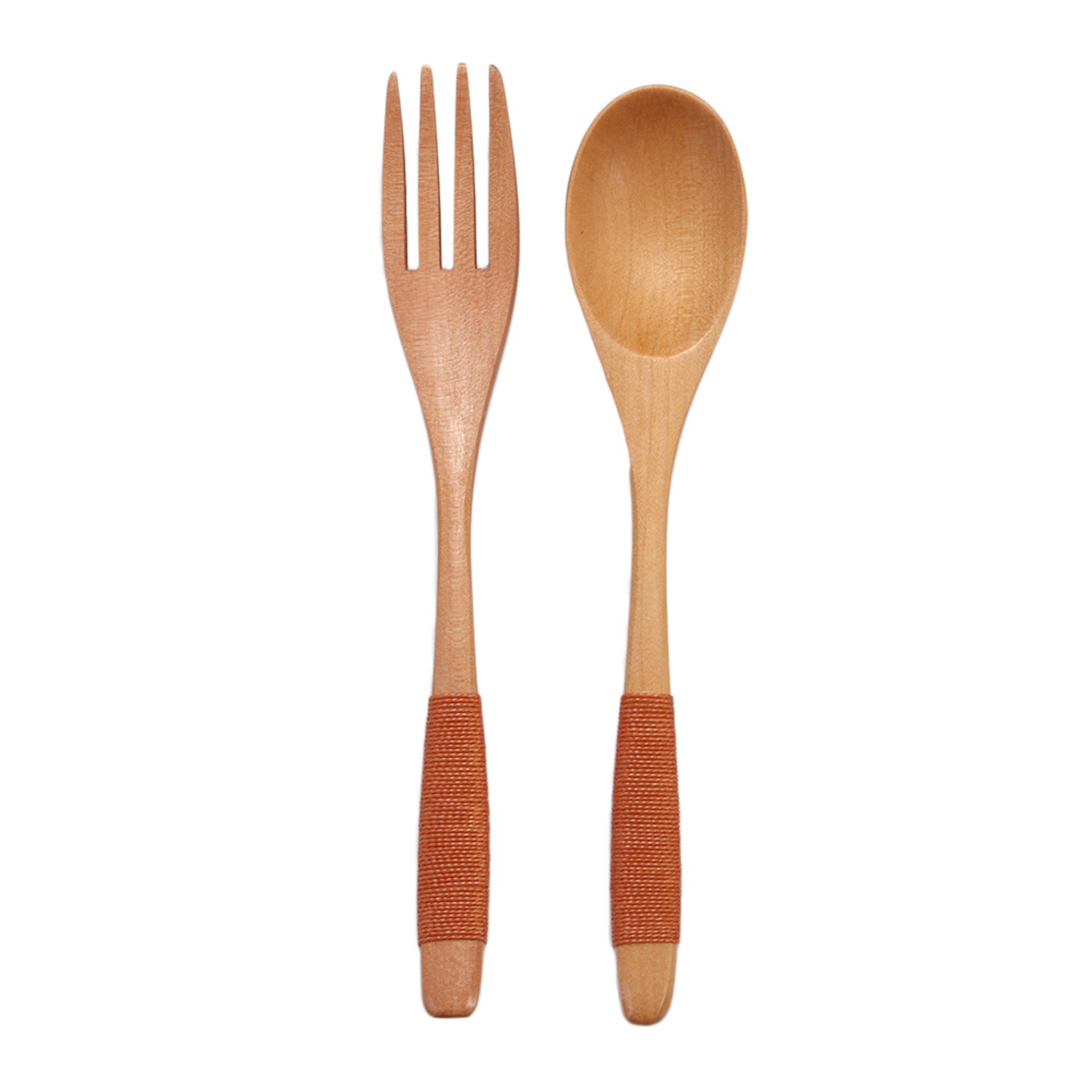 Premium Wooden Spoon & Fork Dinnerware Set for Home & Gifts – view 12