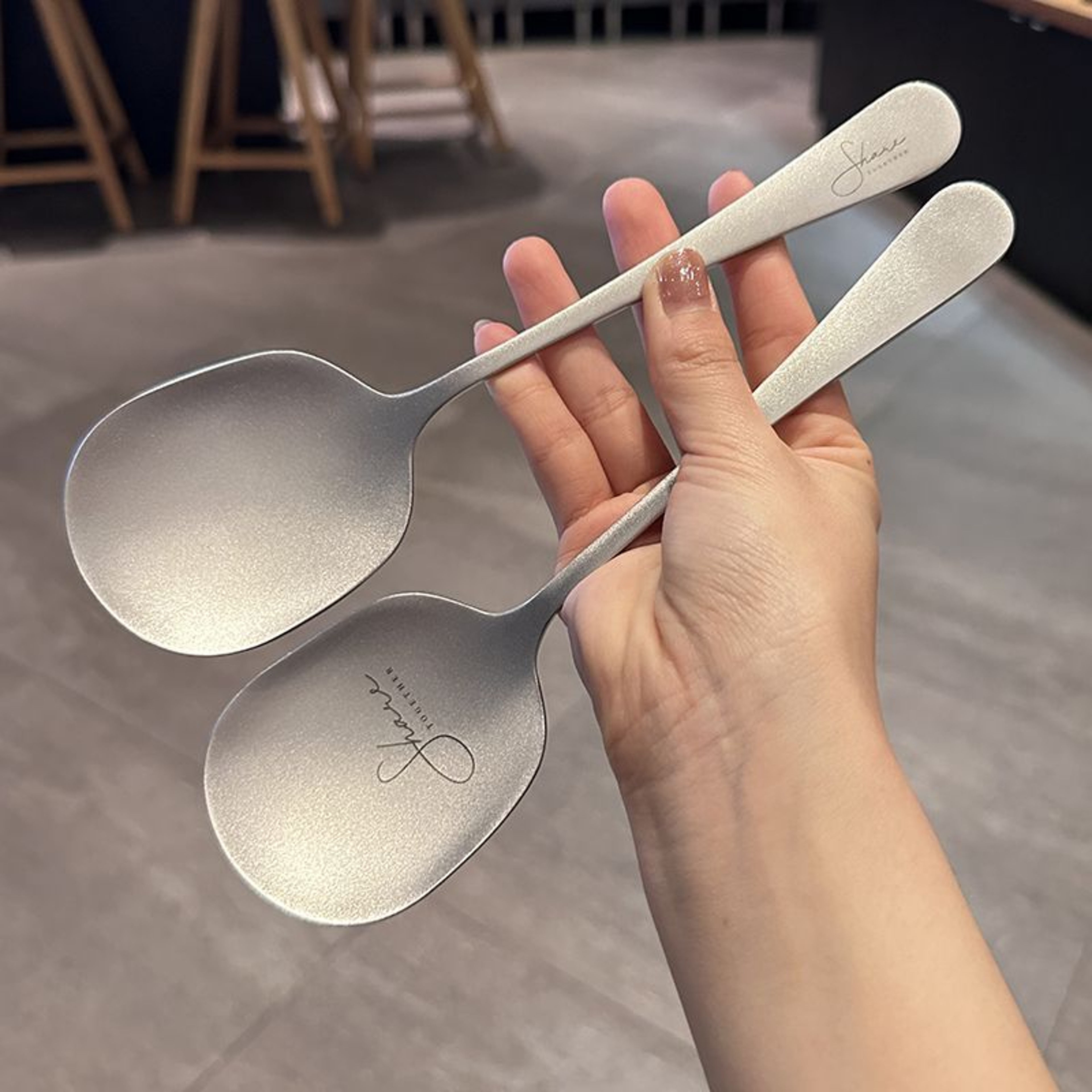 Stainless Steel Serving Spoon Large Buffet & Kitchen Serving Utensil – view 6