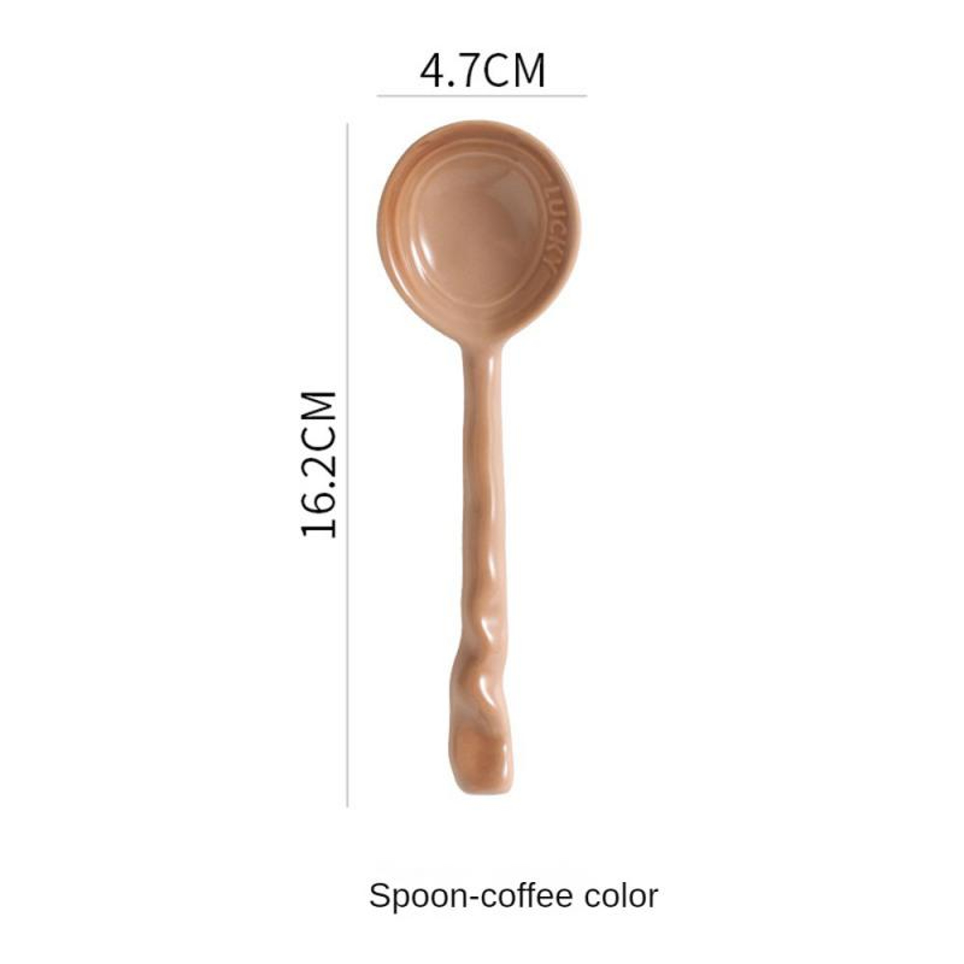 Premium Vintage Ceramic Kitchen Spoon Non Toxic  Durable 2
