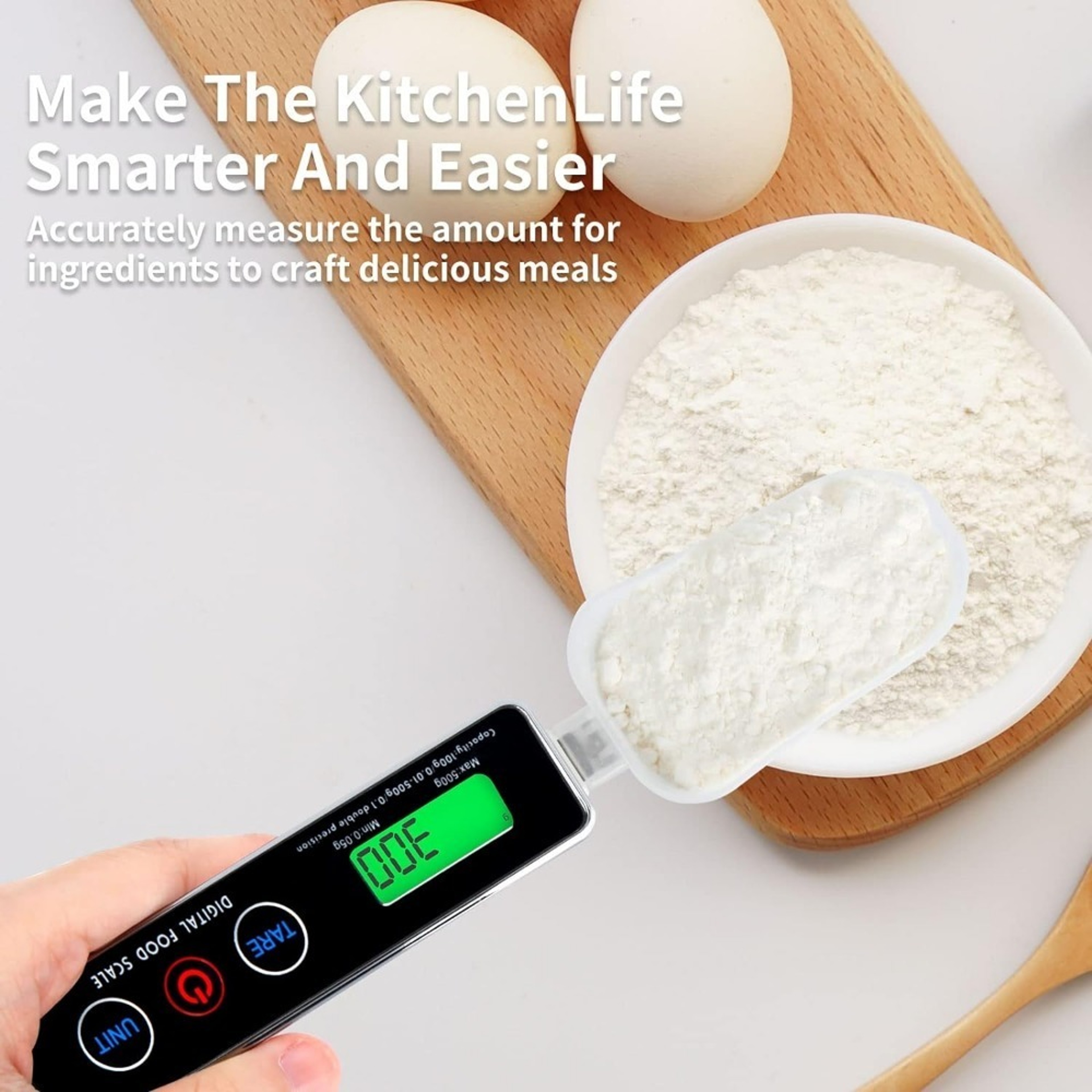 Precision Electronic Kitchen Scale Spoon Mini Tool for Coffee, Tea & Milk – view 1