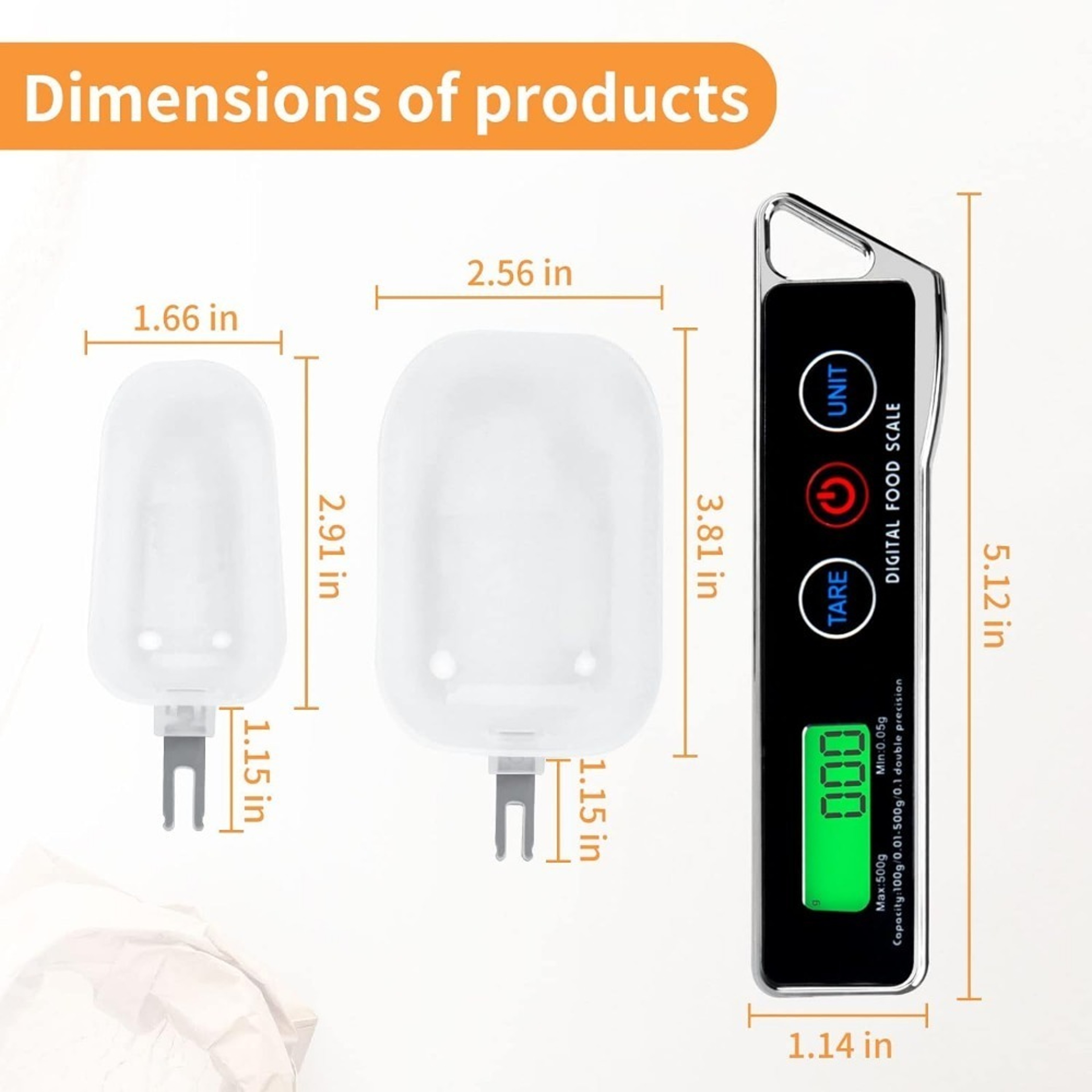 Precision Electronic Kitchen Scale Spoon Mini Tool for Coffee, Tea & Milk – view 5