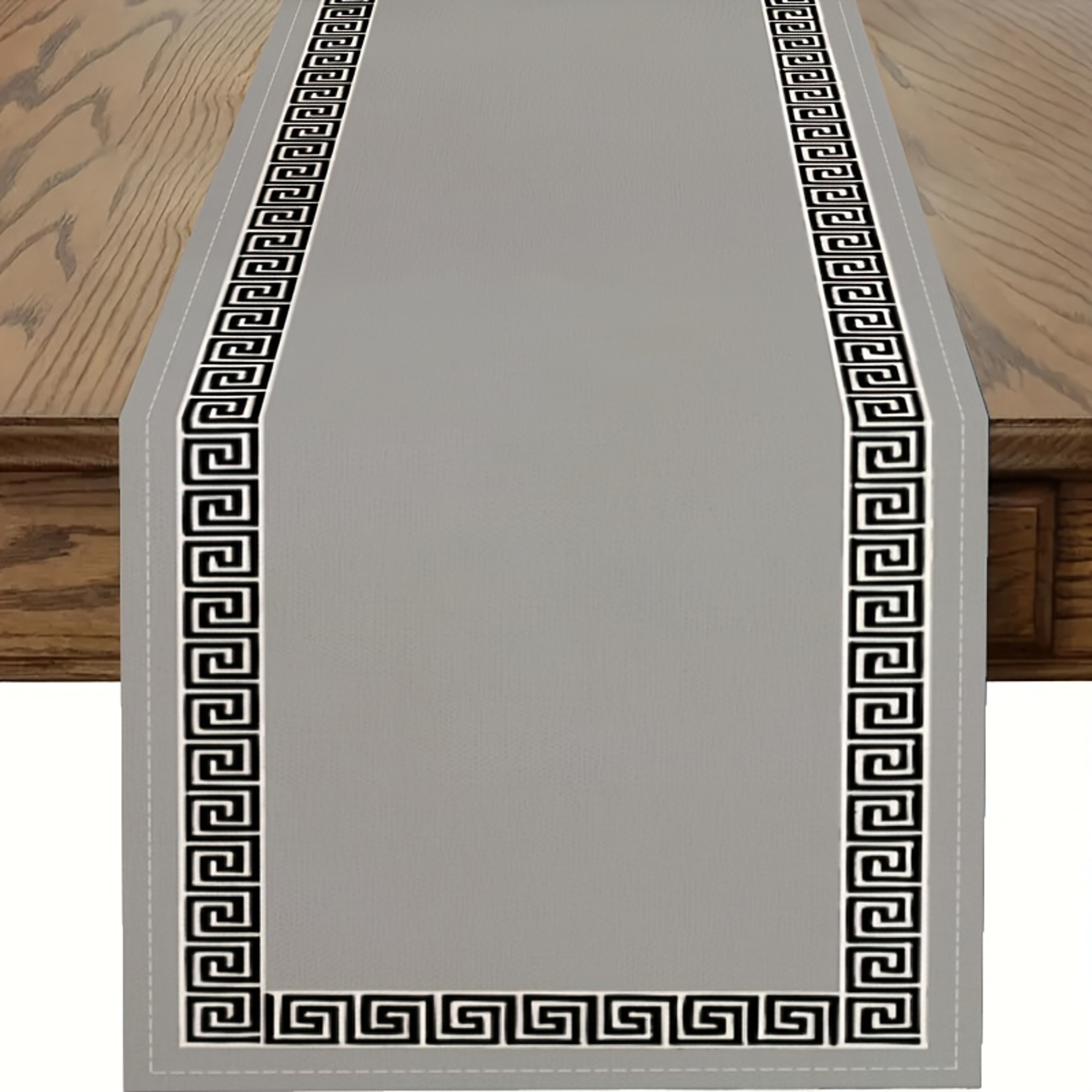 Classic Striped Non Slip Polyester Table Runner for Dining & Kitchen Decor – view 10