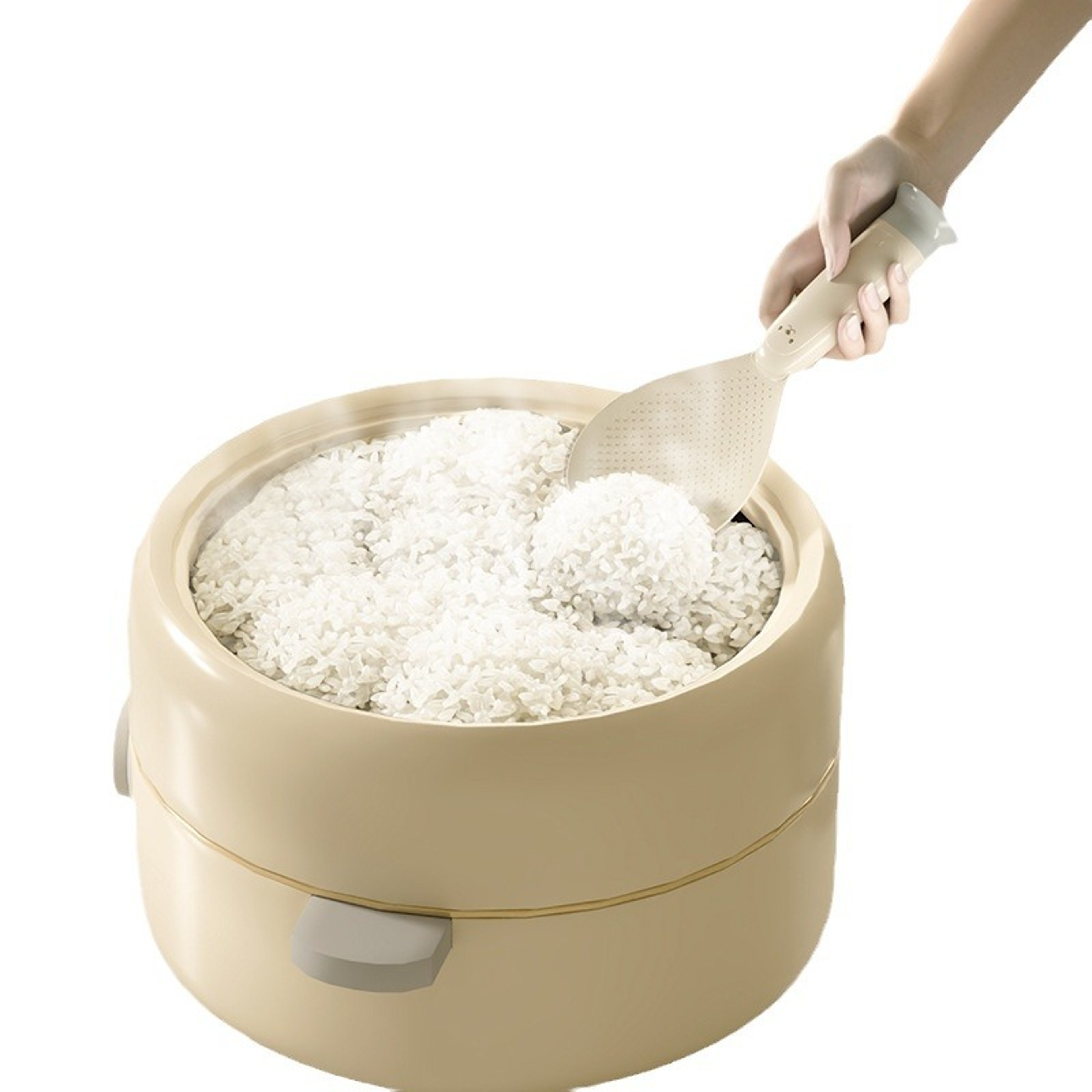Heat Resistant Suction Cup Rice Spoon Stands  Stick 3