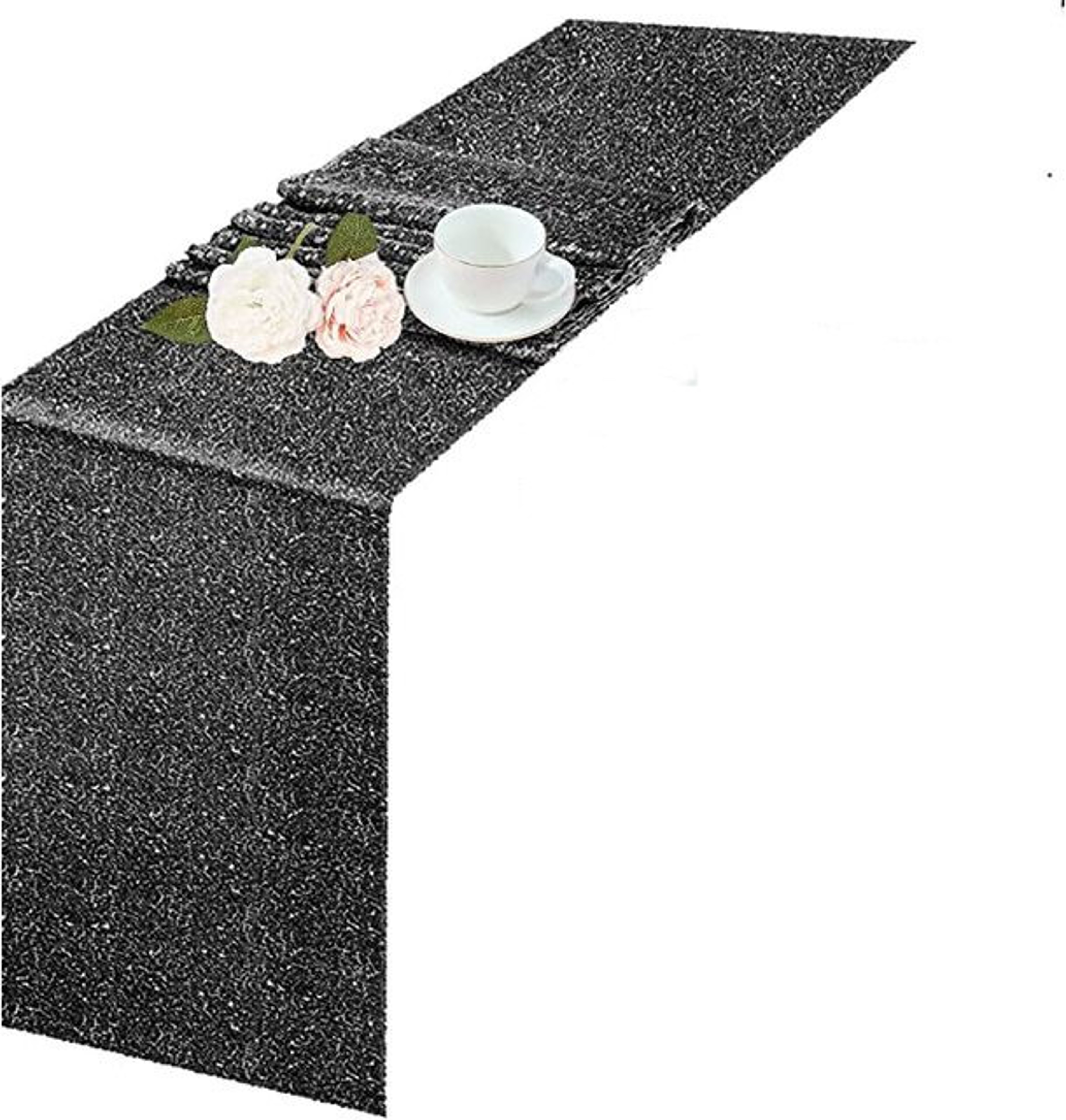 Luxury Glitter Sequin Table Runner For Weddings  Parties Gold Silver Rose 5