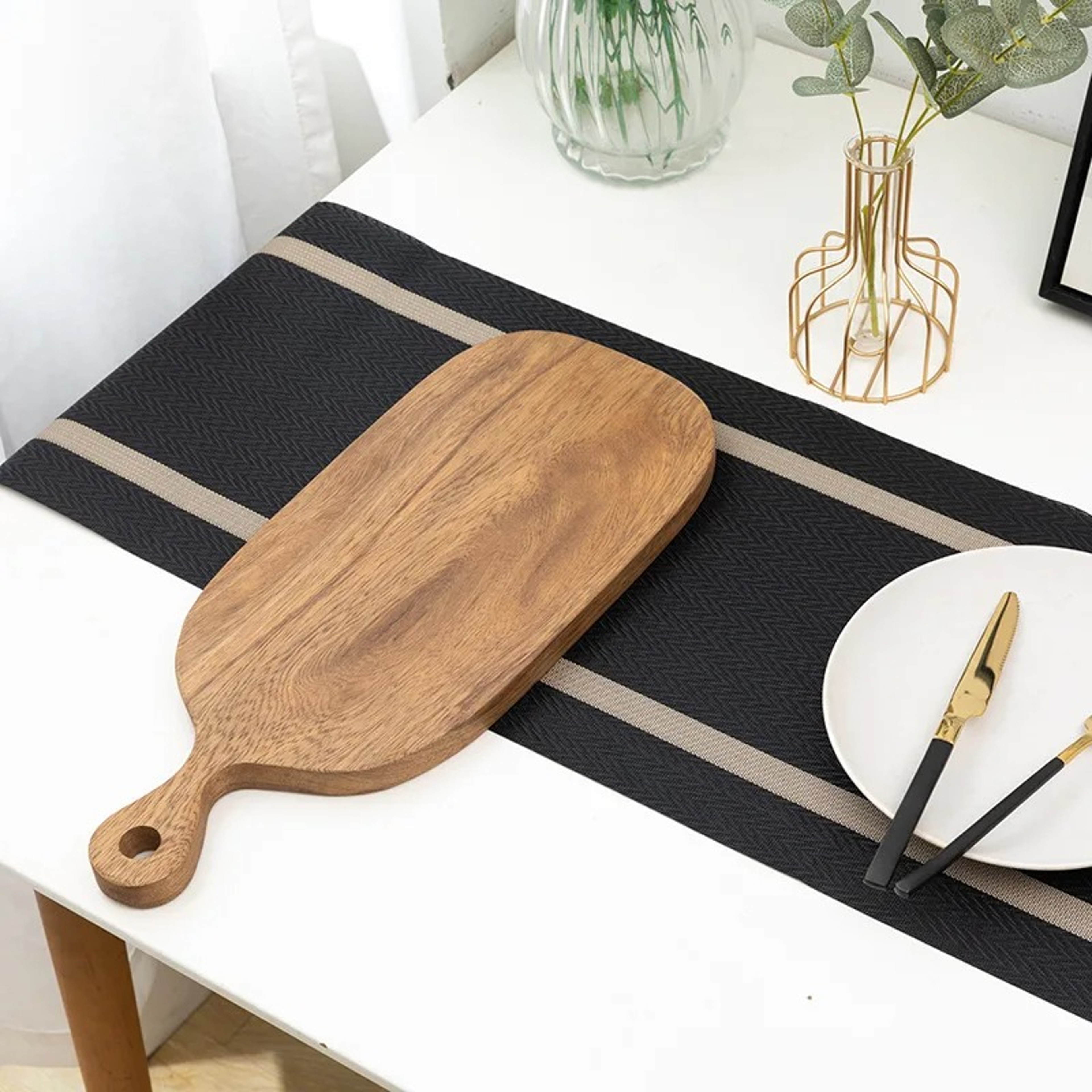 Premium Linen Solid Color Table Runner for Kitchen, Holiday & Outdoor Decor – view 2