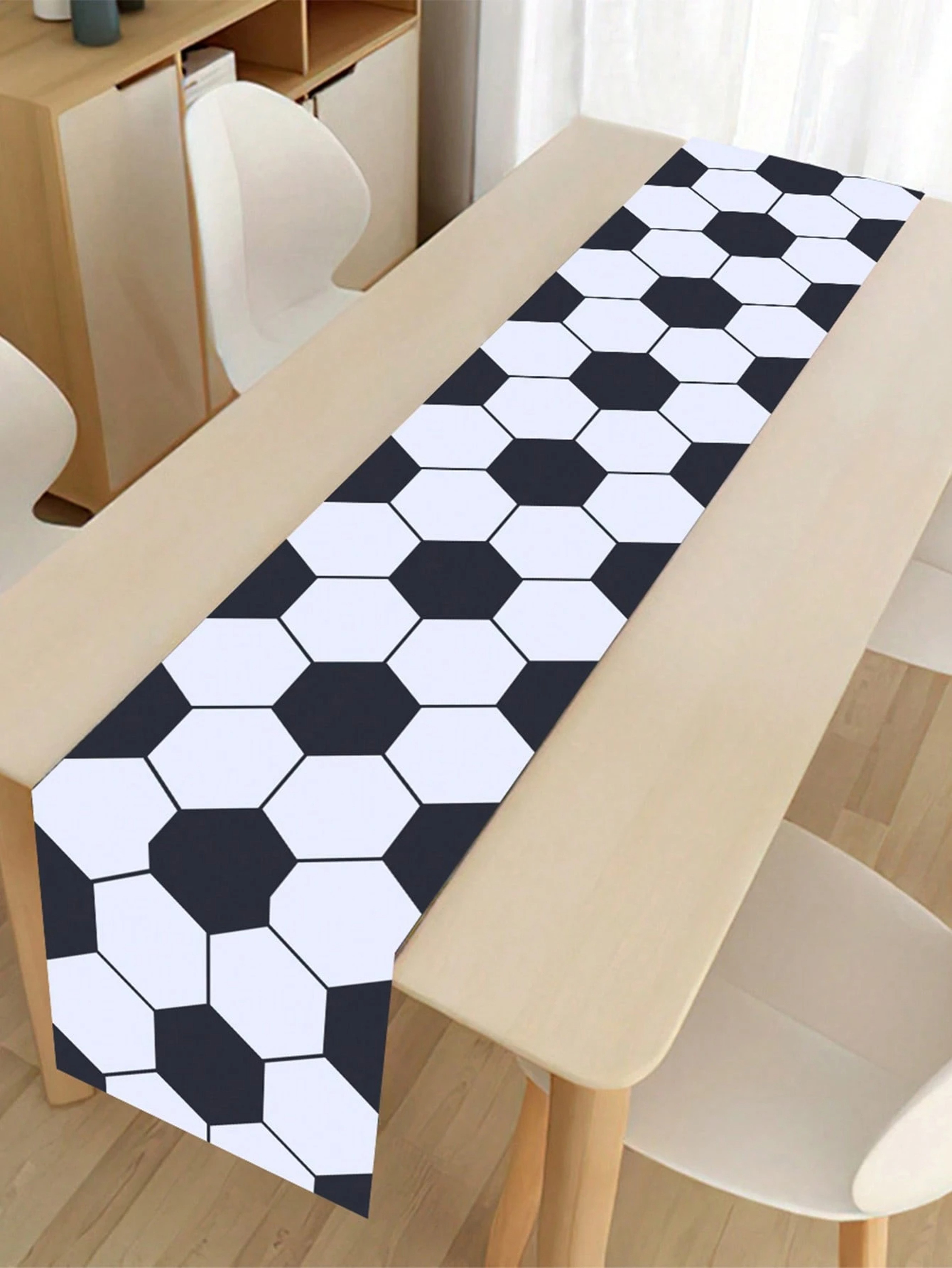 Soccer Field Linen Soccer Table Runner For Game Day Decor 1