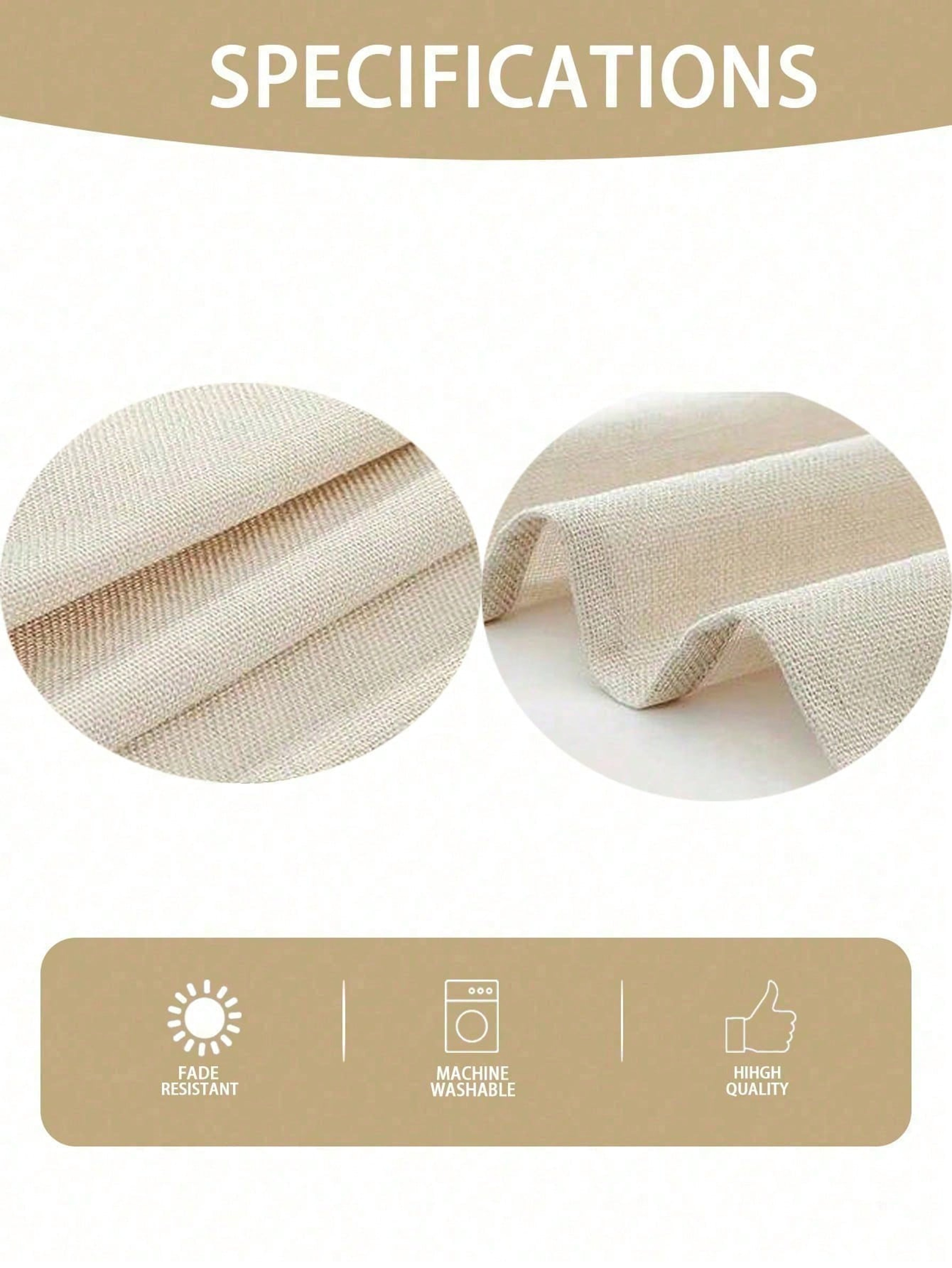 Spring Bird Linen Table Runner For Dining Table Decor 4