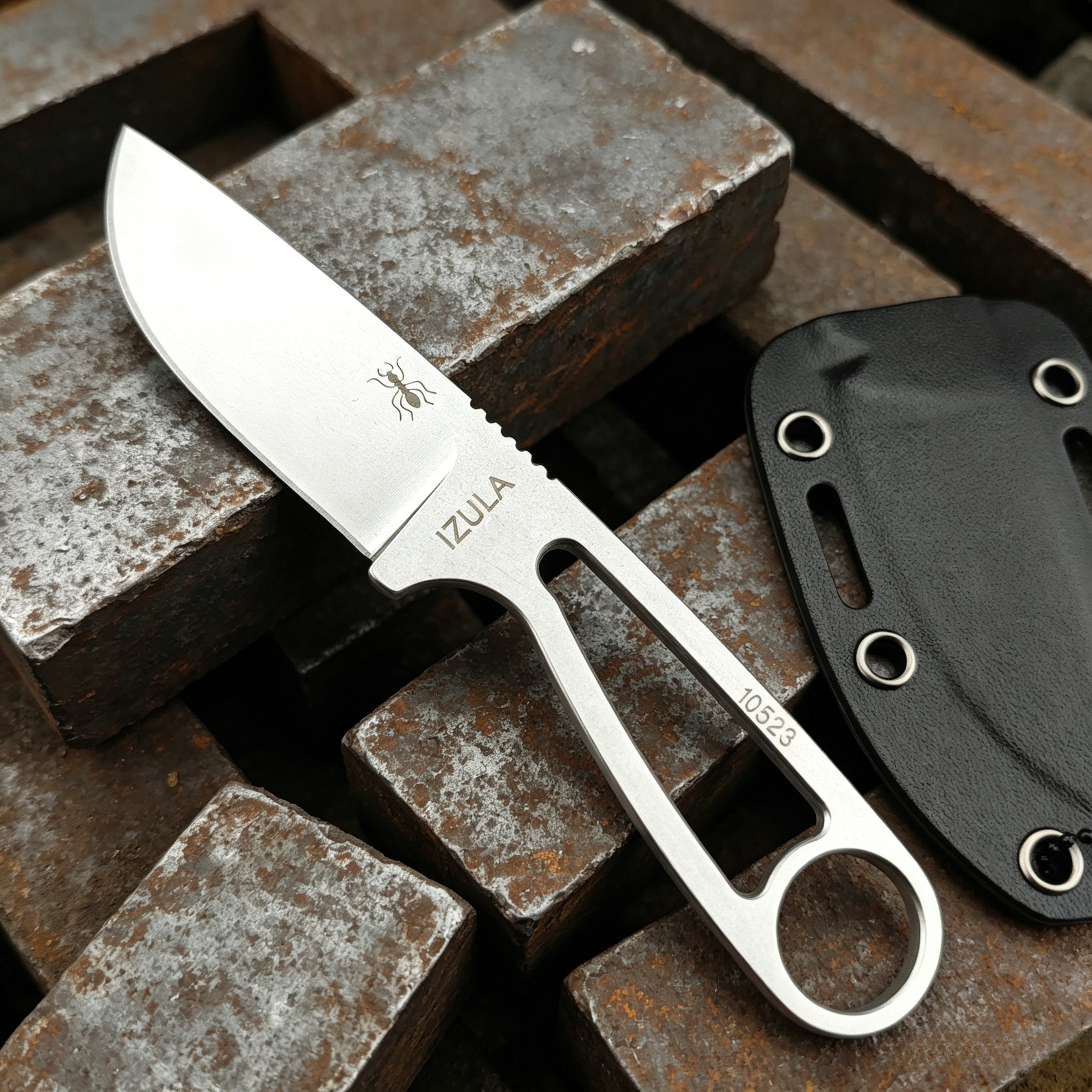 Fixed Blade Knife with Kydex Sheath for Camping and Fishing – view 7
