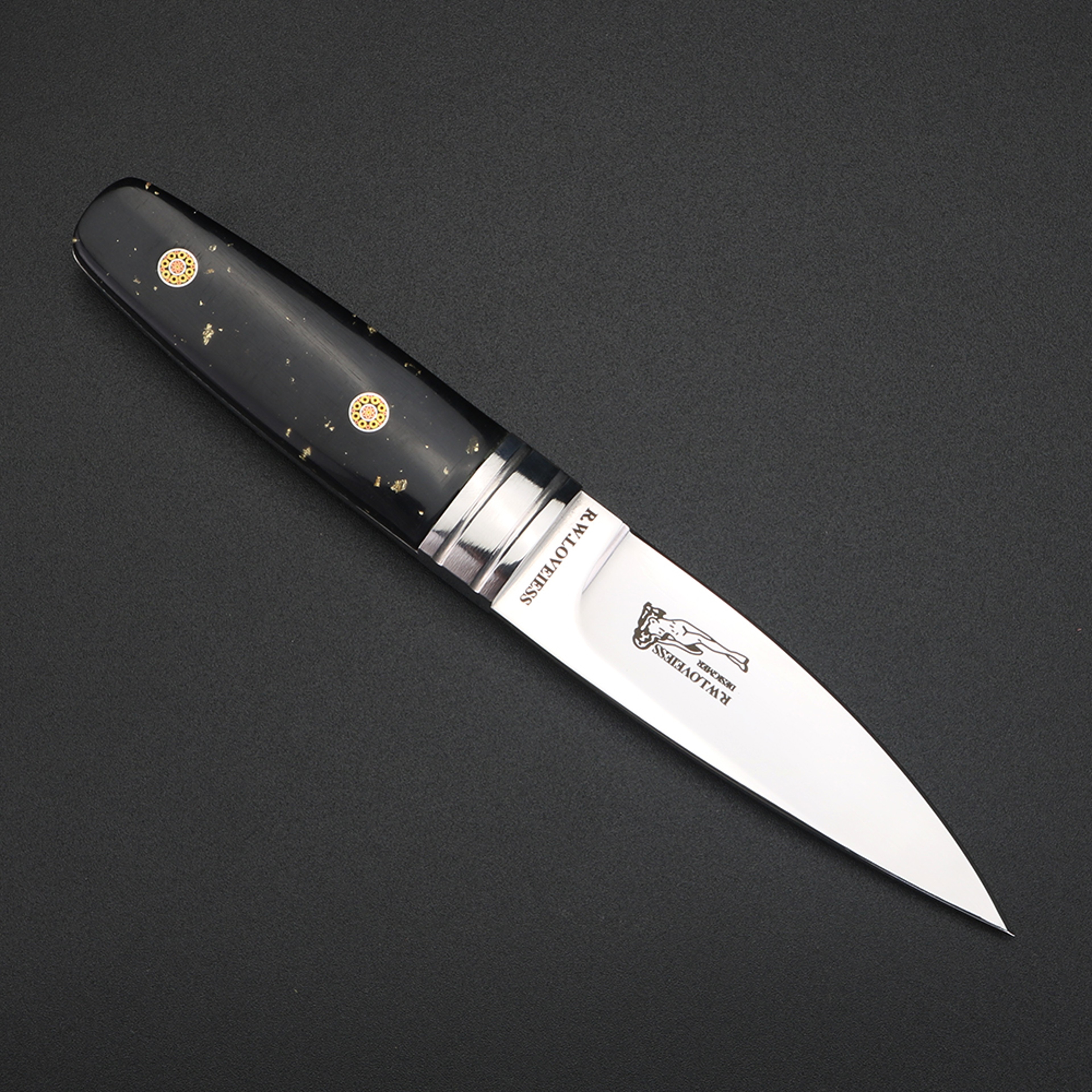 Fixed Blade Knife with Bull Bone Handle for Camping and Outdoor Use – view 5