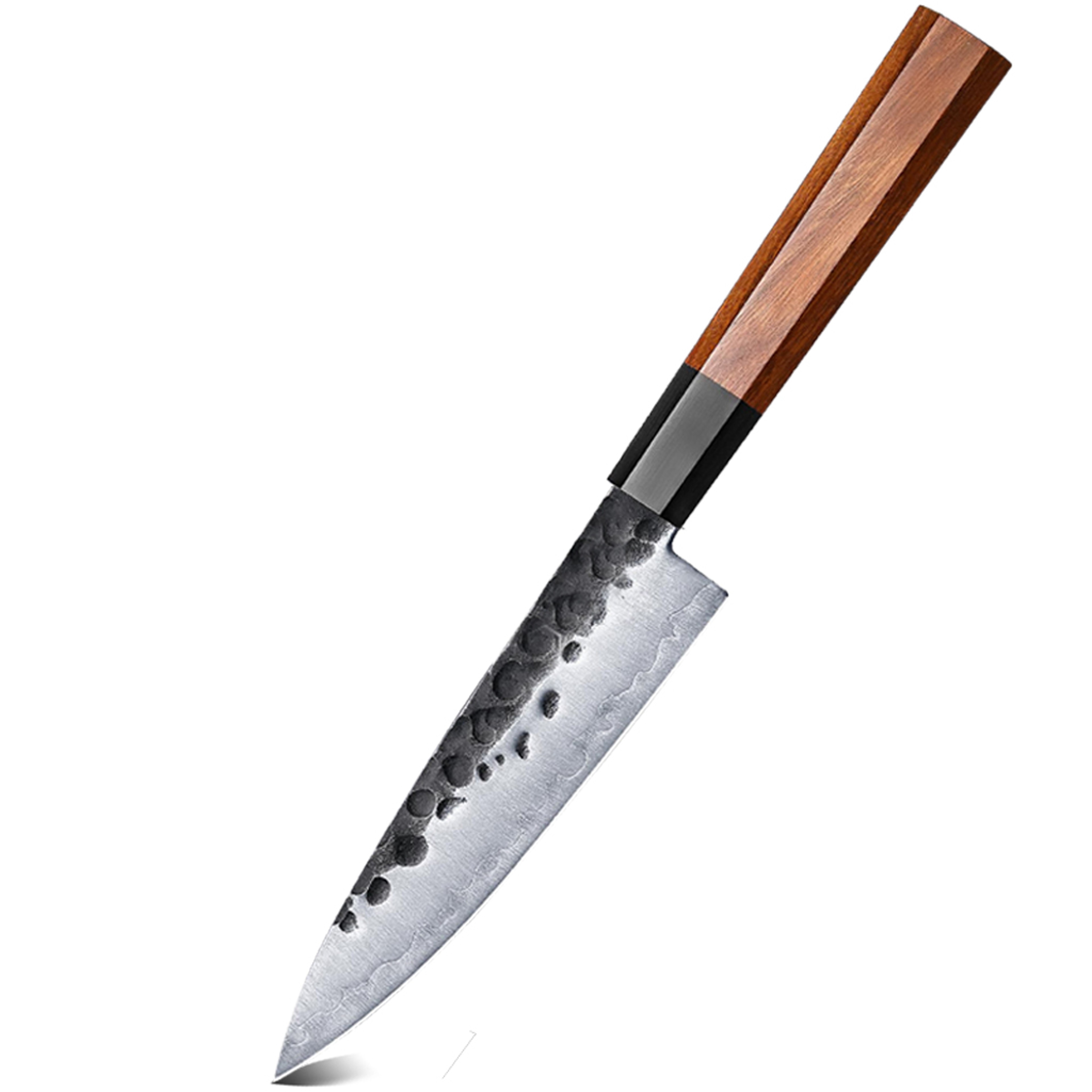 Premium Petty Knife Kitchen Utility Knife with Composite Steel Blade & Premium Rosewood Handle – view 6