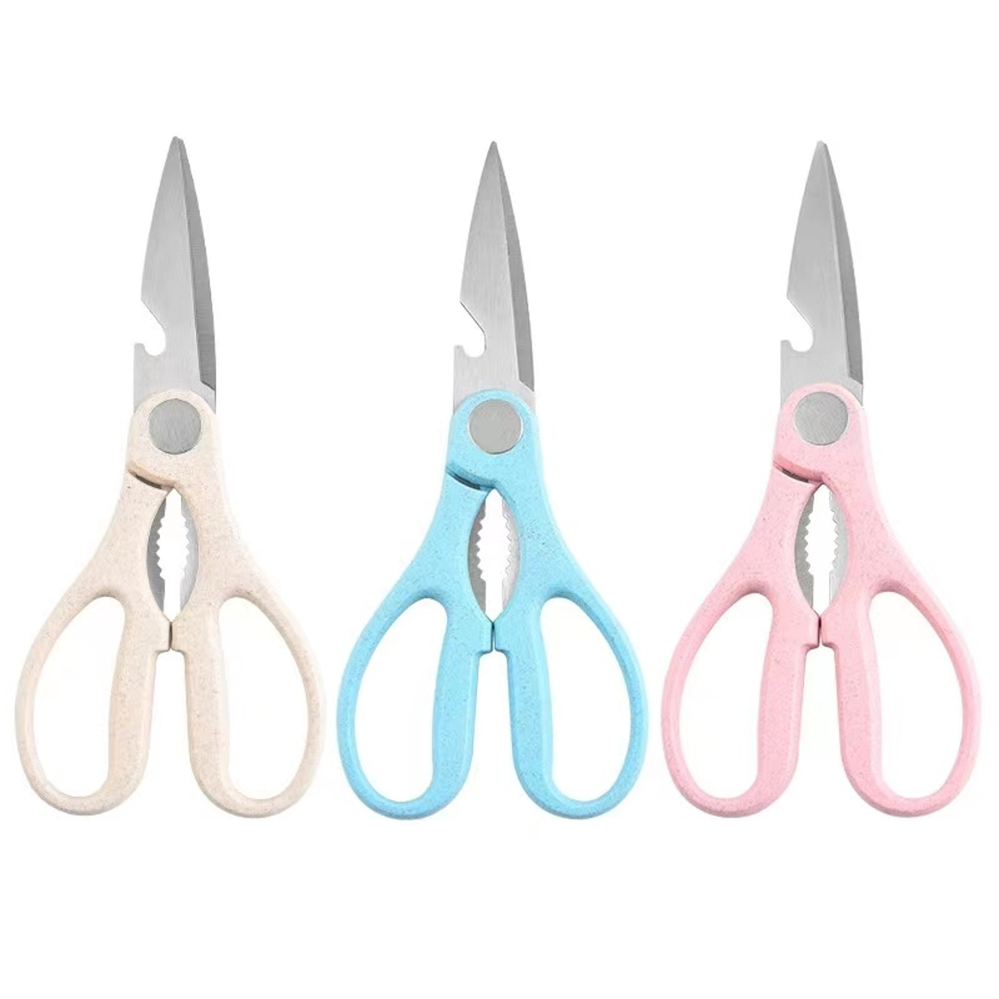 Premium Stainless Steel Heavy Duty Kitchen Scissors  Multifunctional BBQ Shears 1
